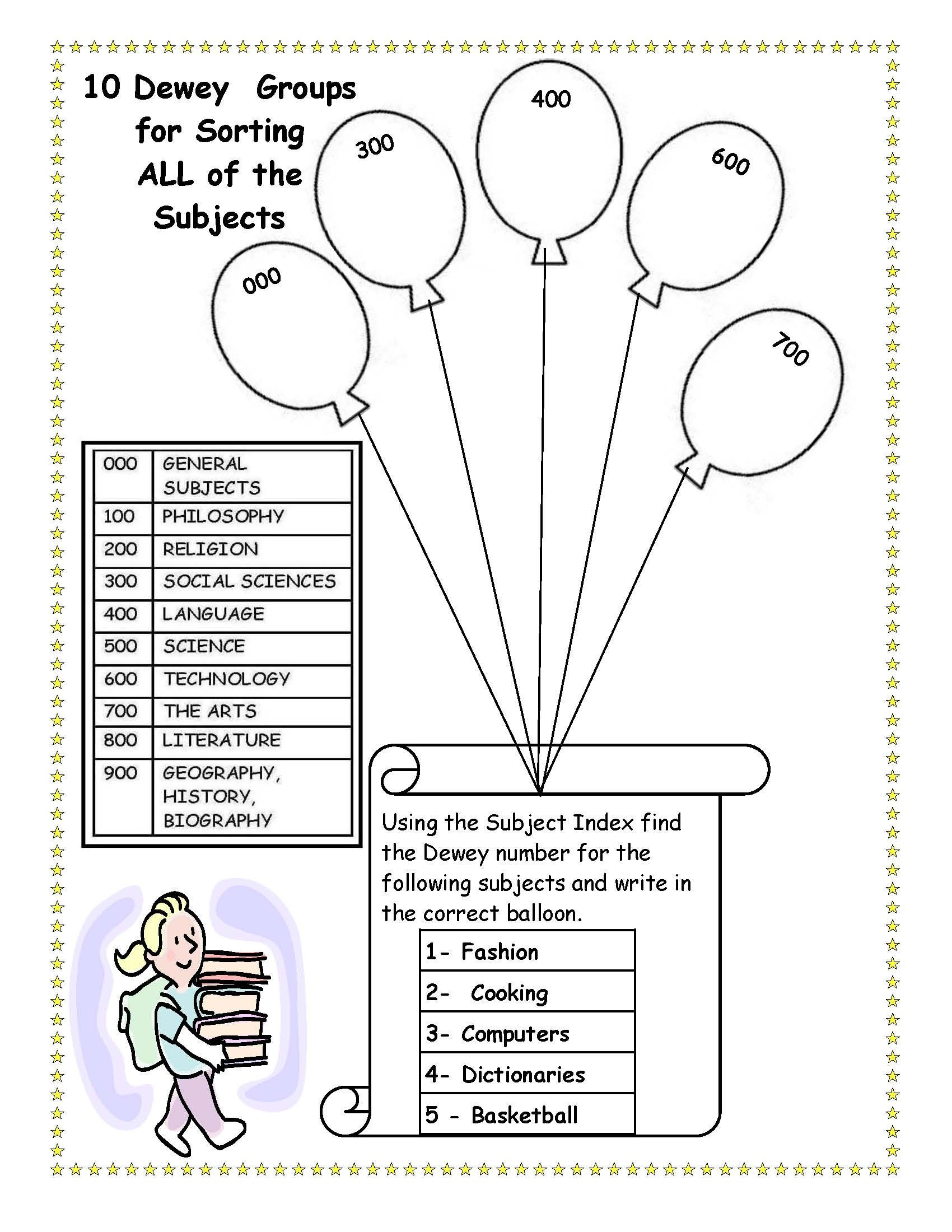 Elementary Library Printables For The Busy Librarian | Library regarding Free Printable Library Skills Worksheets