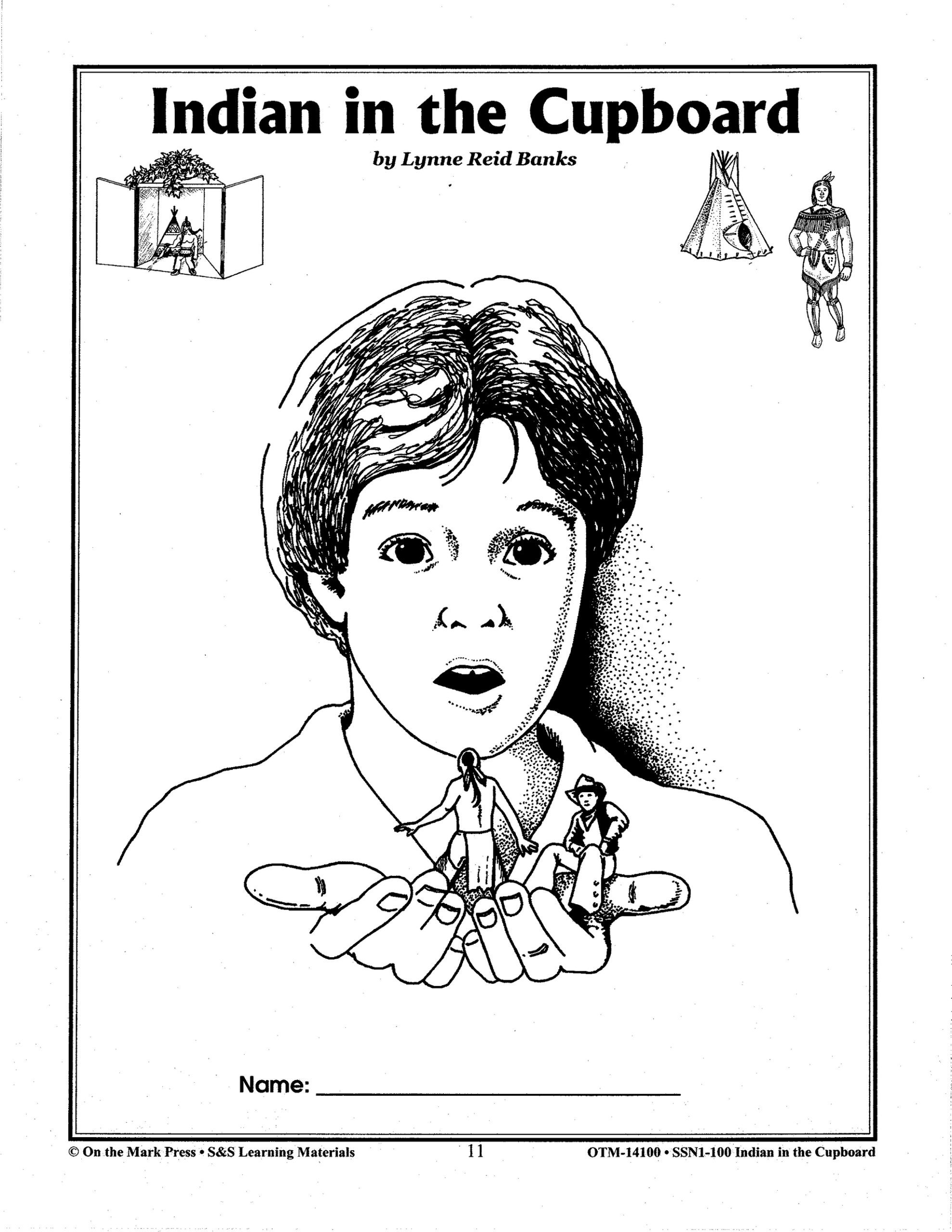 English Worksheets: The Indian In The Cupboard Comprehension with regard to Indian In The Cupboard Free Printable Worksheets