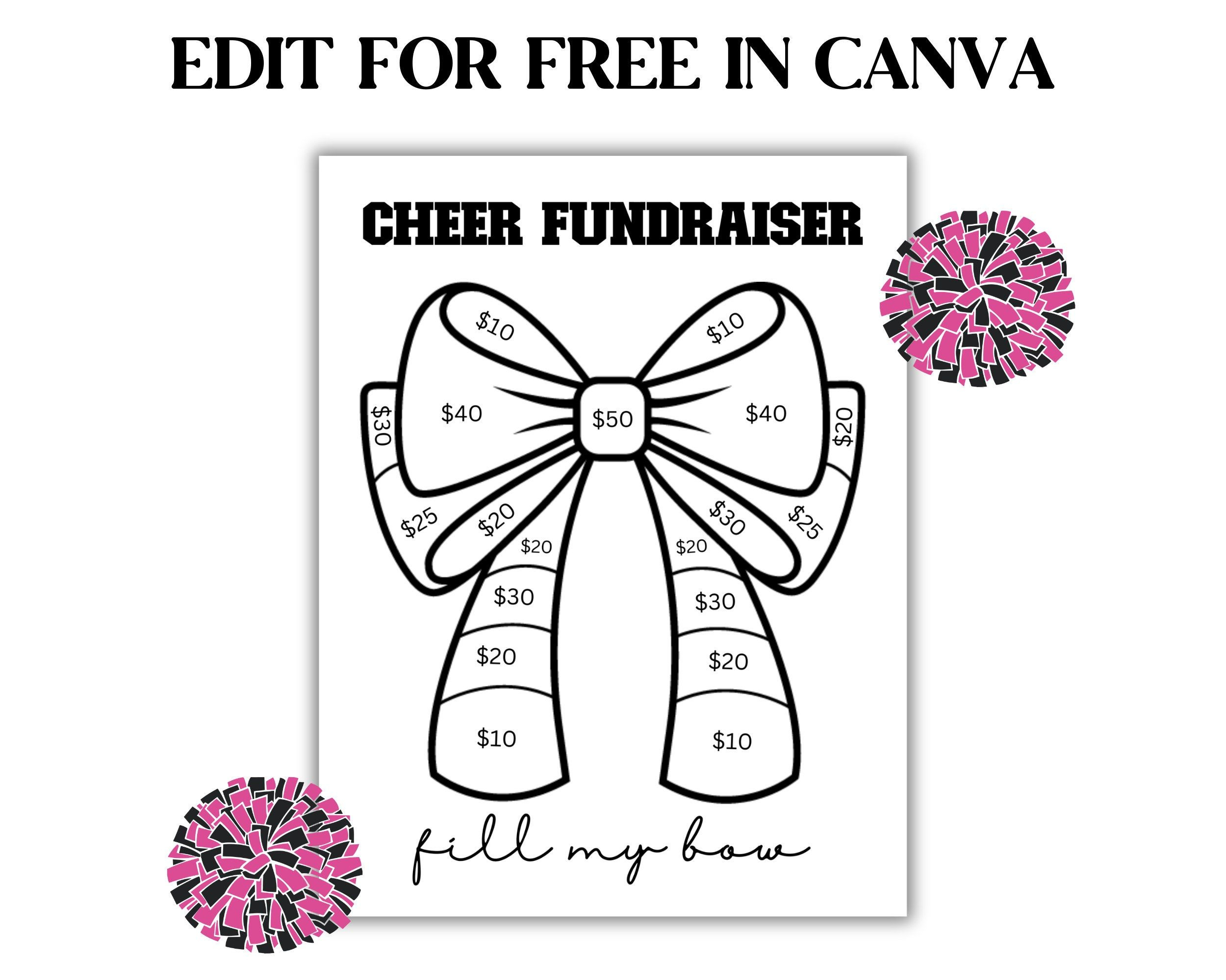Ez Bow Maker Cheer Bow Template Ruler - 13.8&amp;quot; Acrylic Measuring in Cheer Bow Template Printable Free