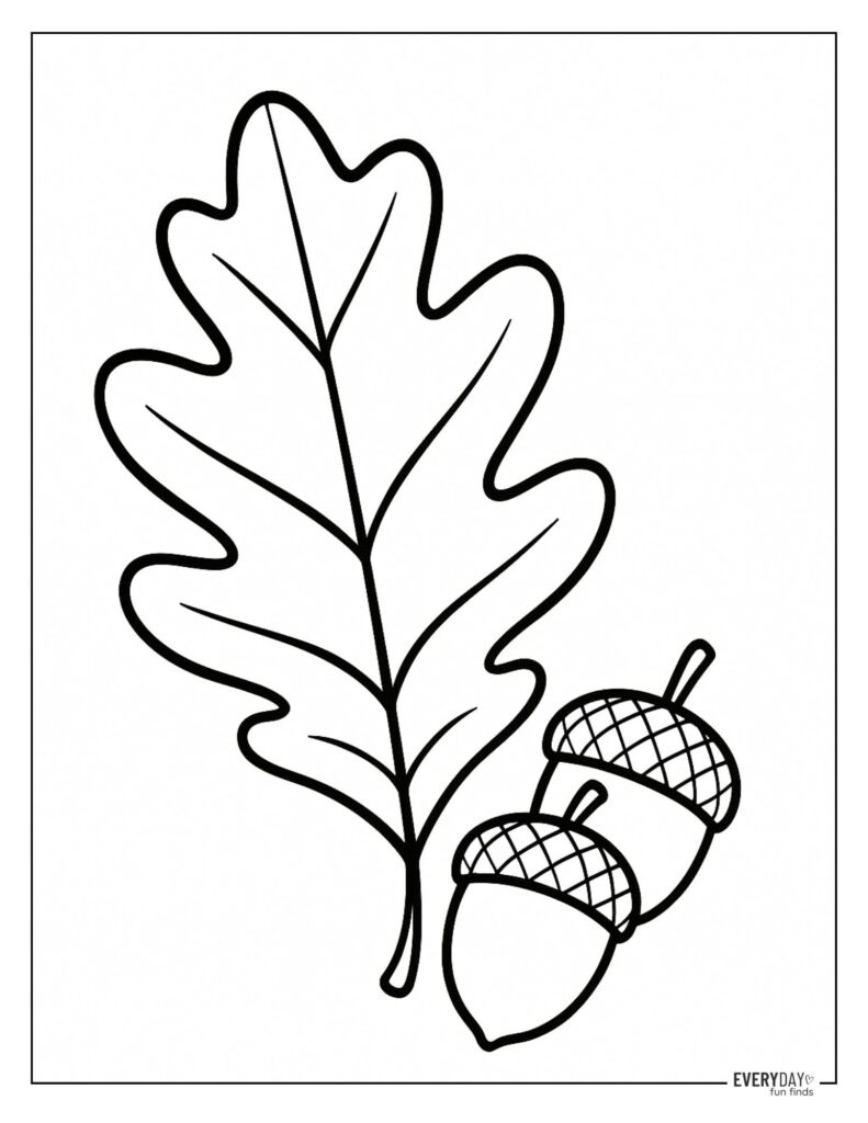 Fall Leaves Coloring Pages - Free Printables with regard to Free Printable Fall Leaves Coloring Pages