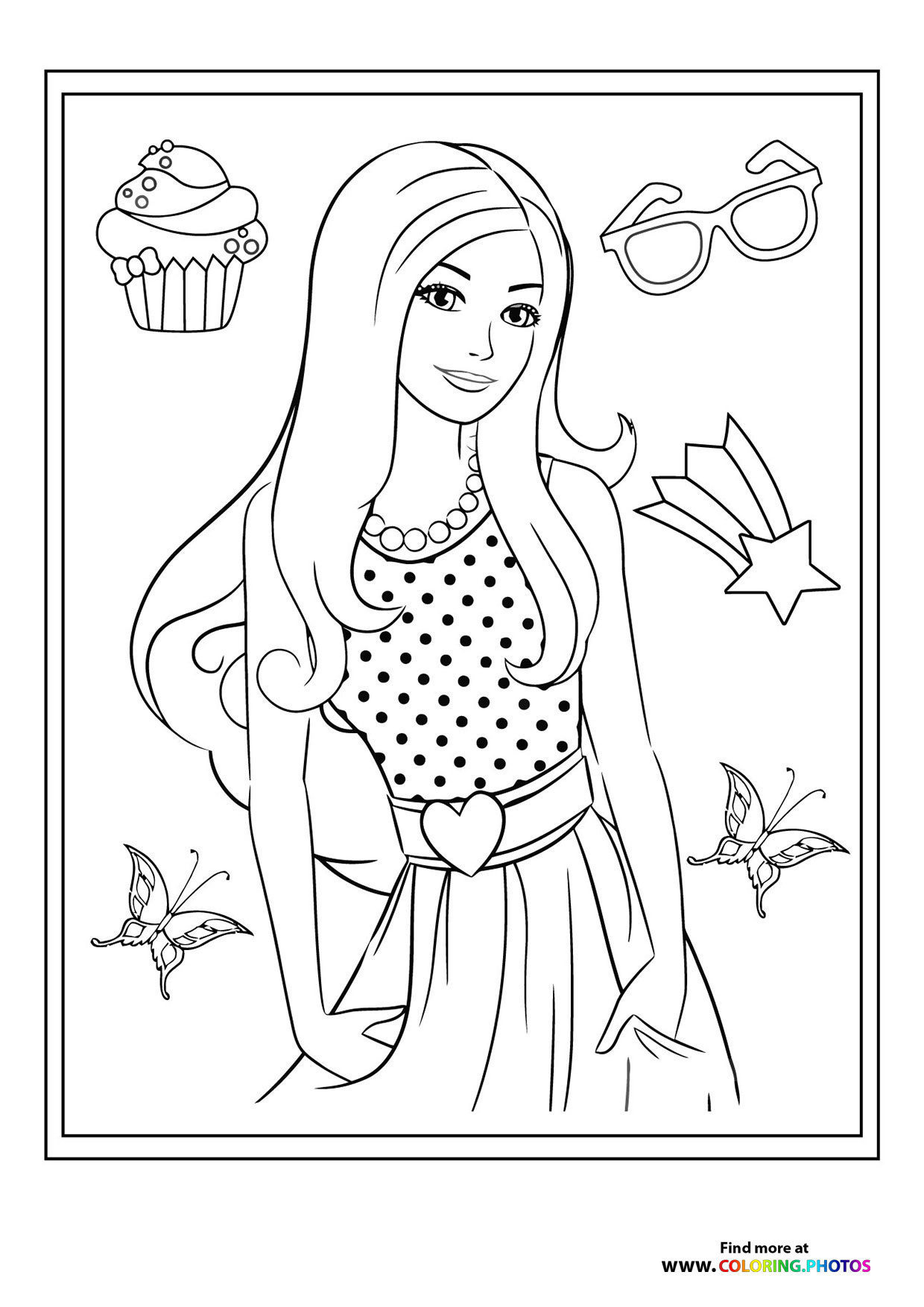 Fashion Girls - Coloring Pages For Kids | Free And Easy Print Or regarding Free Printable Coloring Pages For Girls