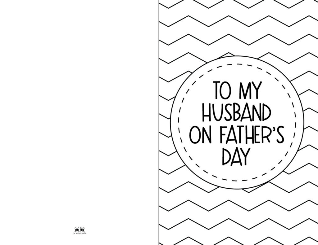 Fathers Day Cards - 50 Free Printables | Printabulls - Worksheets for Free Printable Father&amp;#039;S Day Card From Wife To Husband