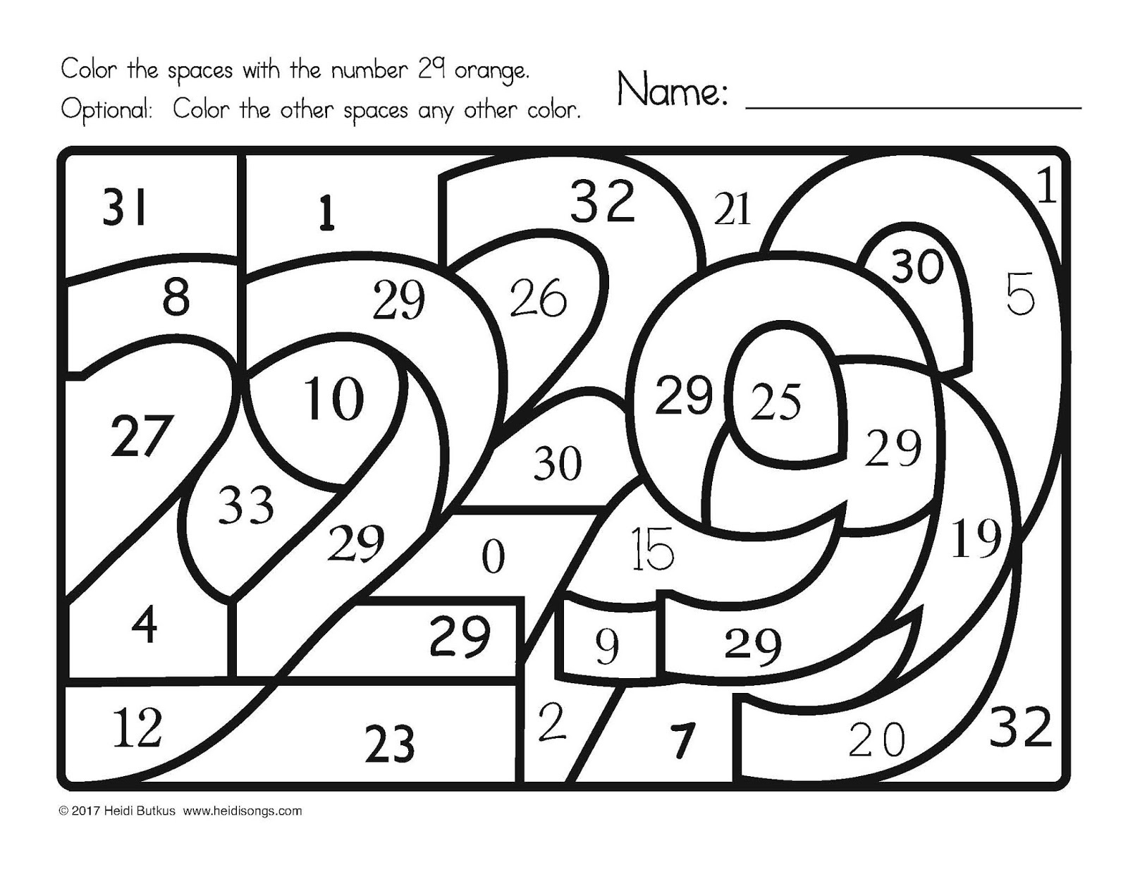 Find The Number! 1-30 Worksheets! regarding Homeschooling Paradise Free Printable Math Worksheets Third Grade