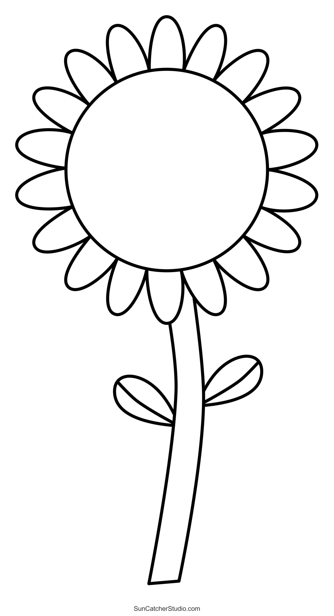 Flower Templates, Patterns, Svg Files (Printable Stencils) – Free pertaining to Free Printable Flower Template