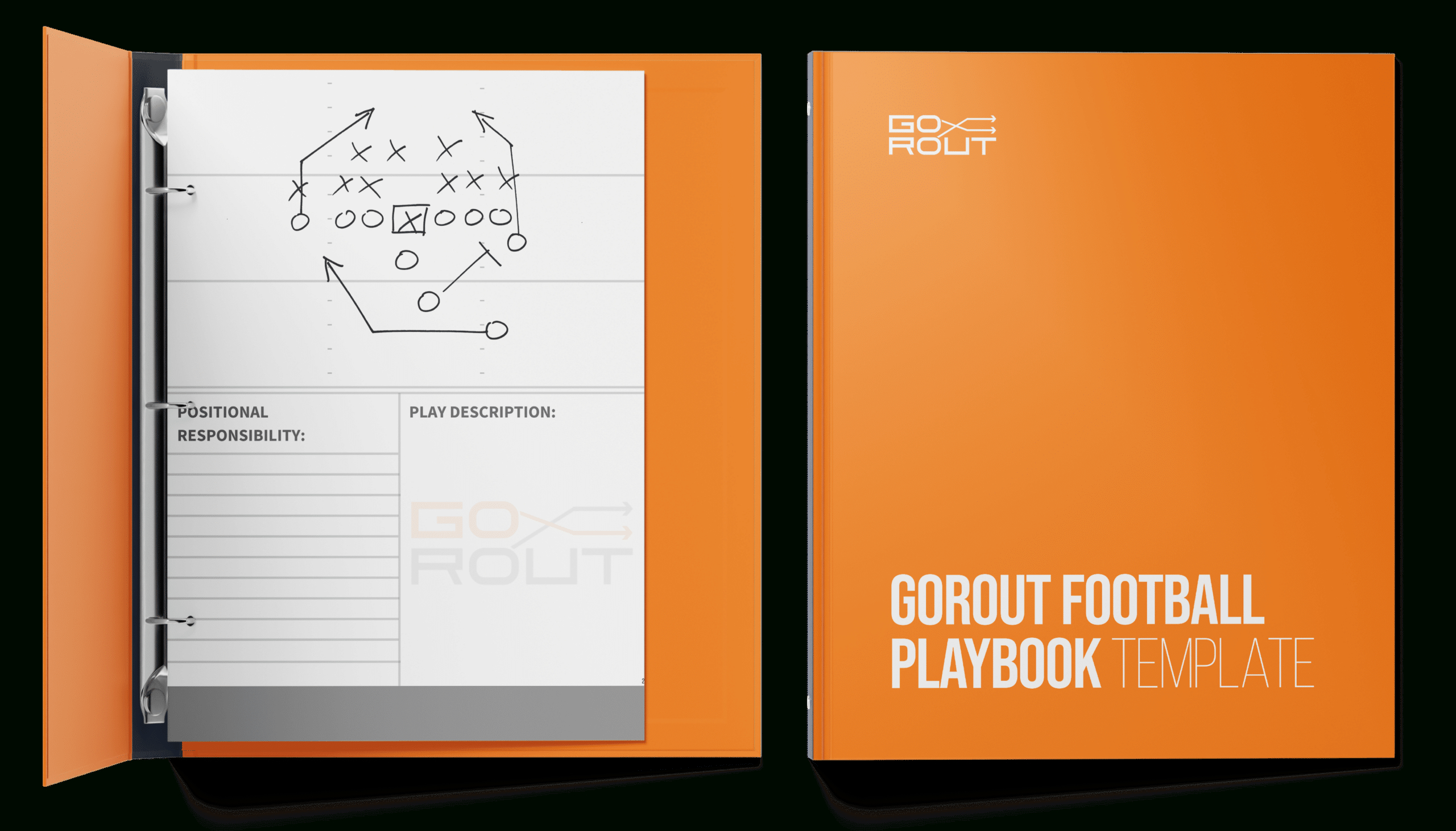 Football Playbook Template (Free) - Gorout for Free Printable Football Play Sheets