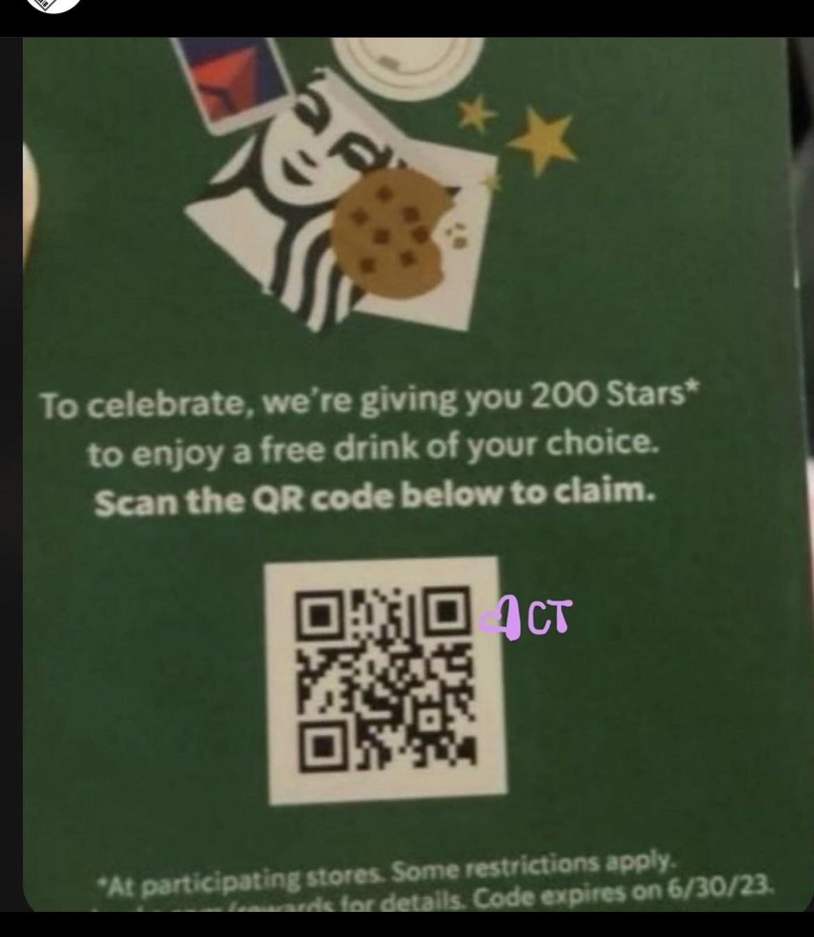 For Anyone That Also Drinks Starbucks, Found This Free Drink Code throughout Free Starbucks Coupon Printable
