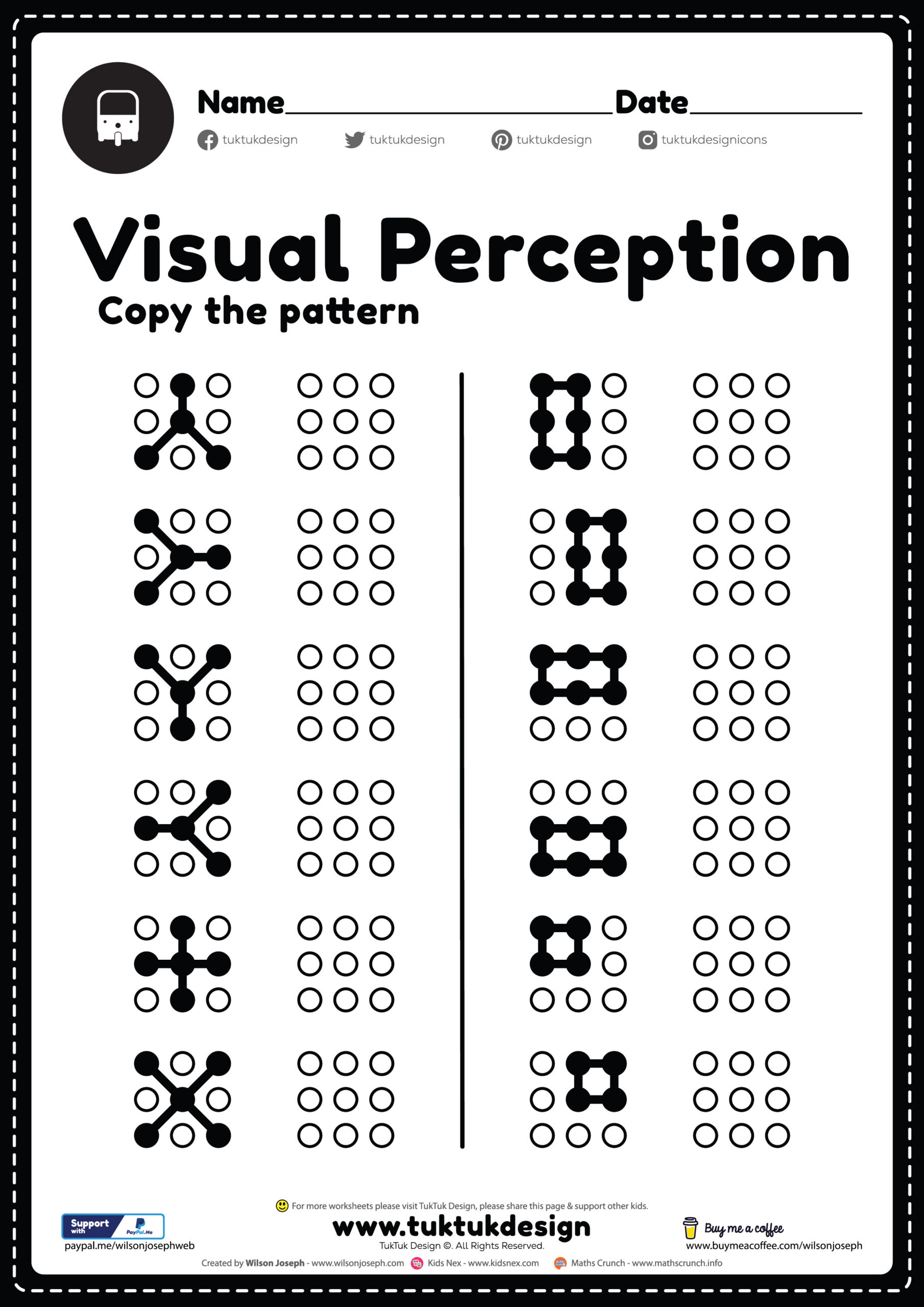 Form Constancy Worksheet - Free Printable Pdf For Kids intended for Free Printable Form Constancy Worksheets