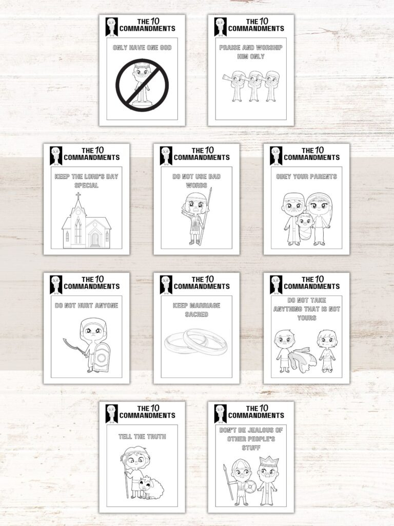 Free 10 Commandments Coloring Pages | Healing Home inside Free Printable Ten Commandments Coloring Pages
