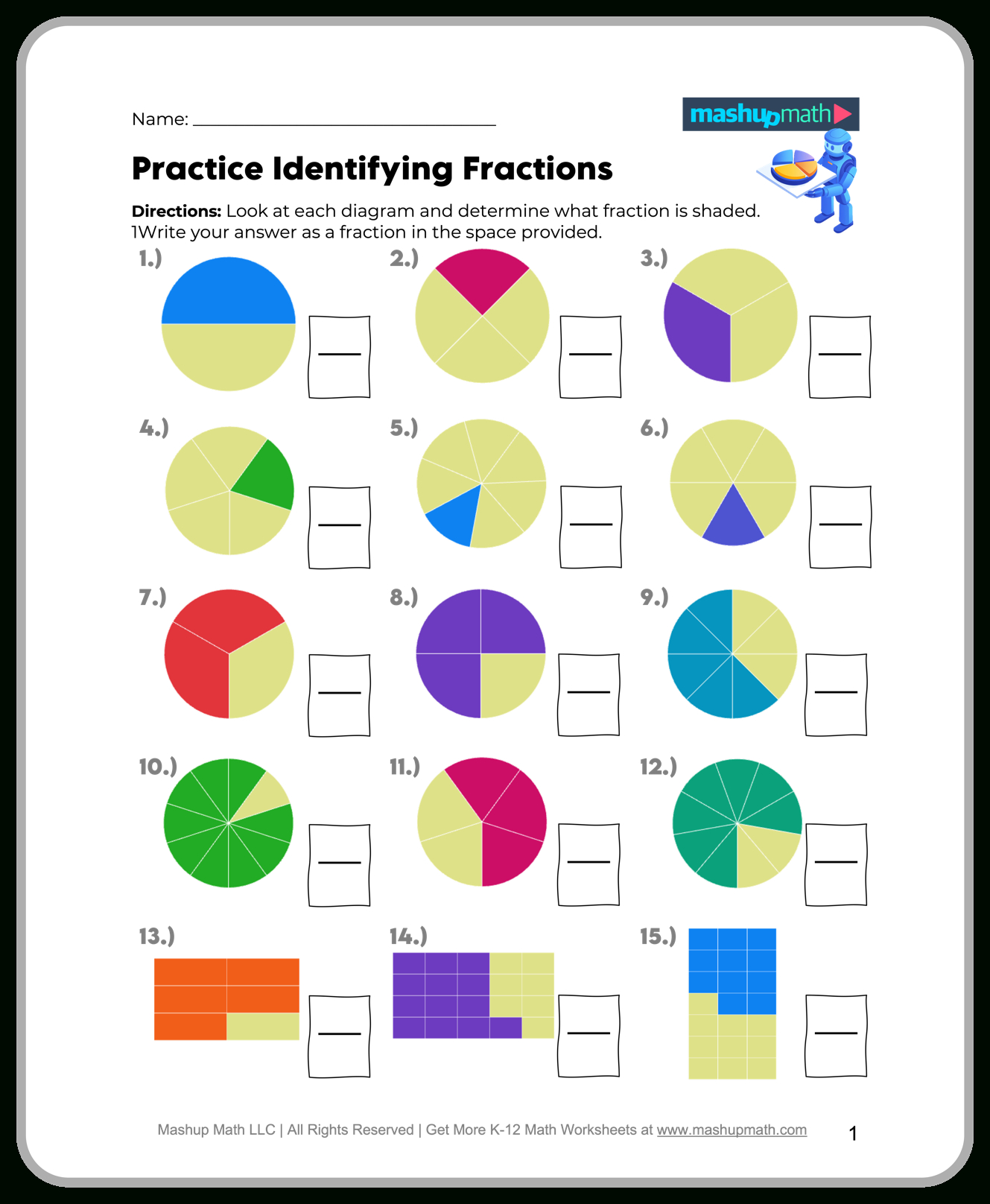 Free 4Th Grade Math Worksheets—Printable — Mashup Math throughout Free Printable Worksheets For 4Th Grade