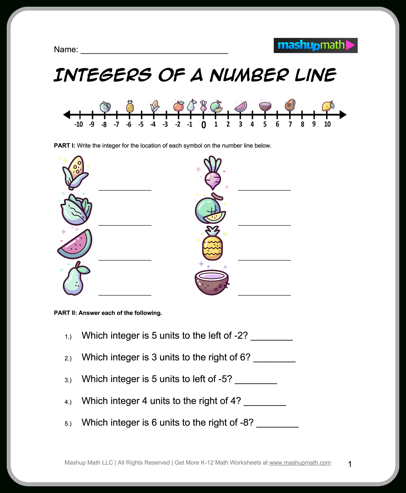 Free 6Th Grade Math Worksheets—Printable W/ Answers — Mashup Math for Year 6 Maths Worksheets Free Printable