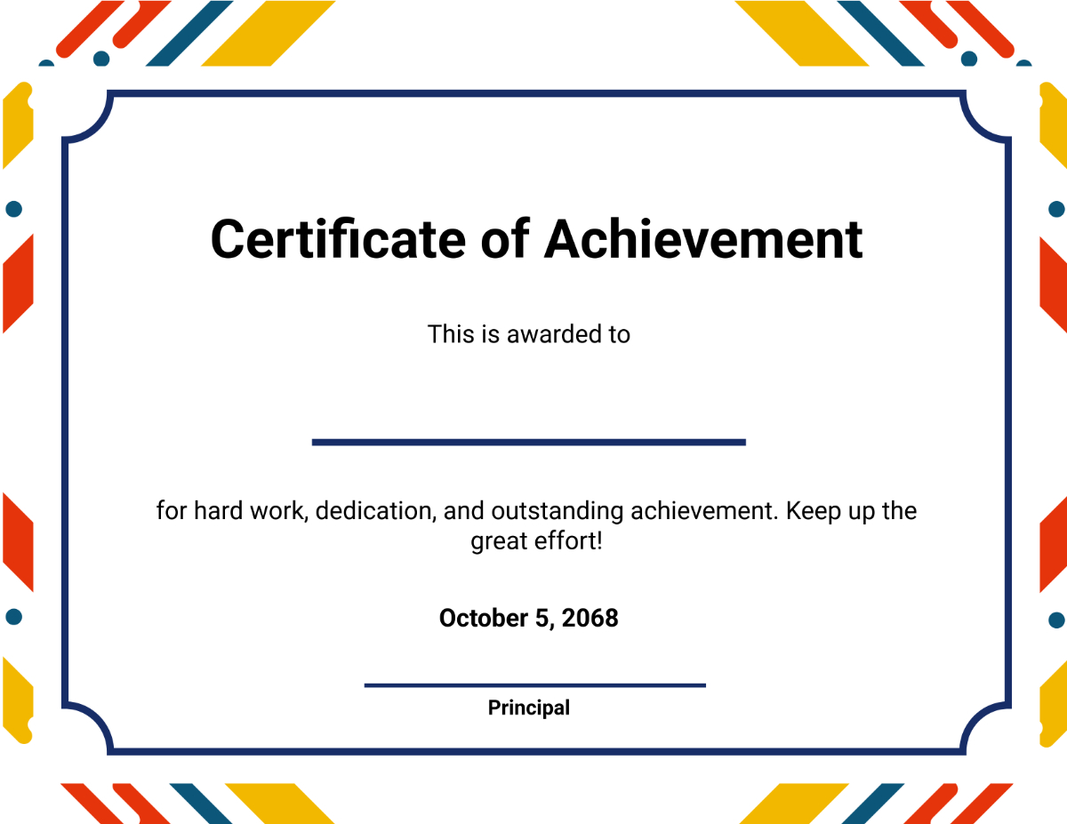 Free Achievement Certificate Templates To Customize Online intended for Free Printable Certificate Templates