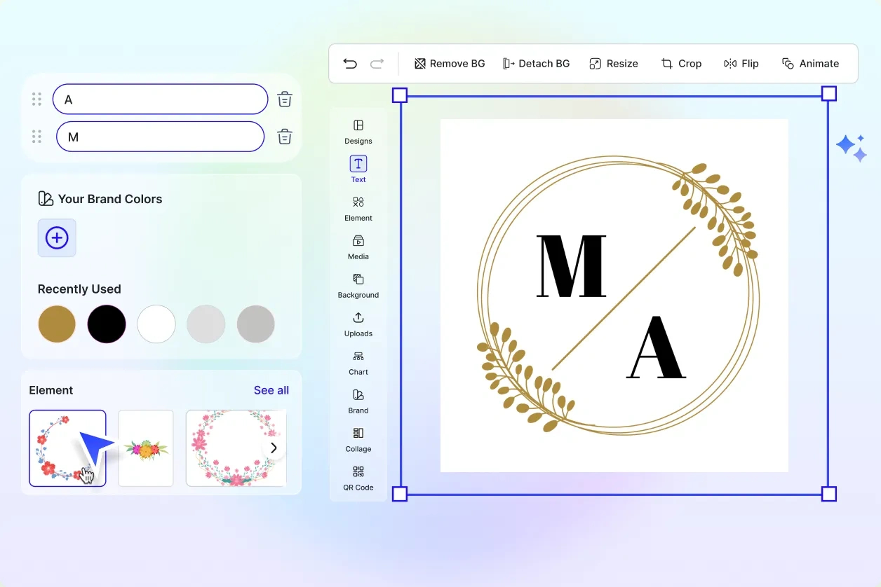 Free Ai Monogram Generator, Free Monogram Maker Online within Monogram Maker Online Free Printable