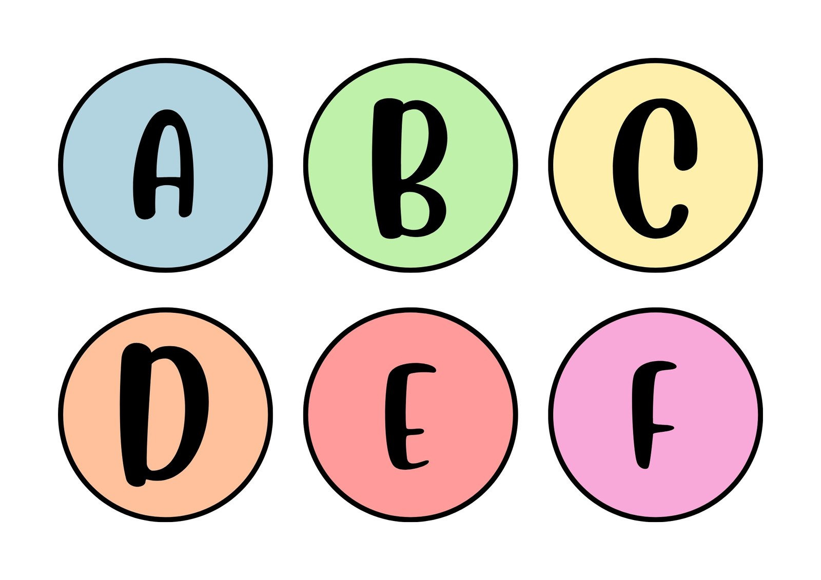 Free And Customizable Alphabet Templates | Canva intended for Free Printable Letters