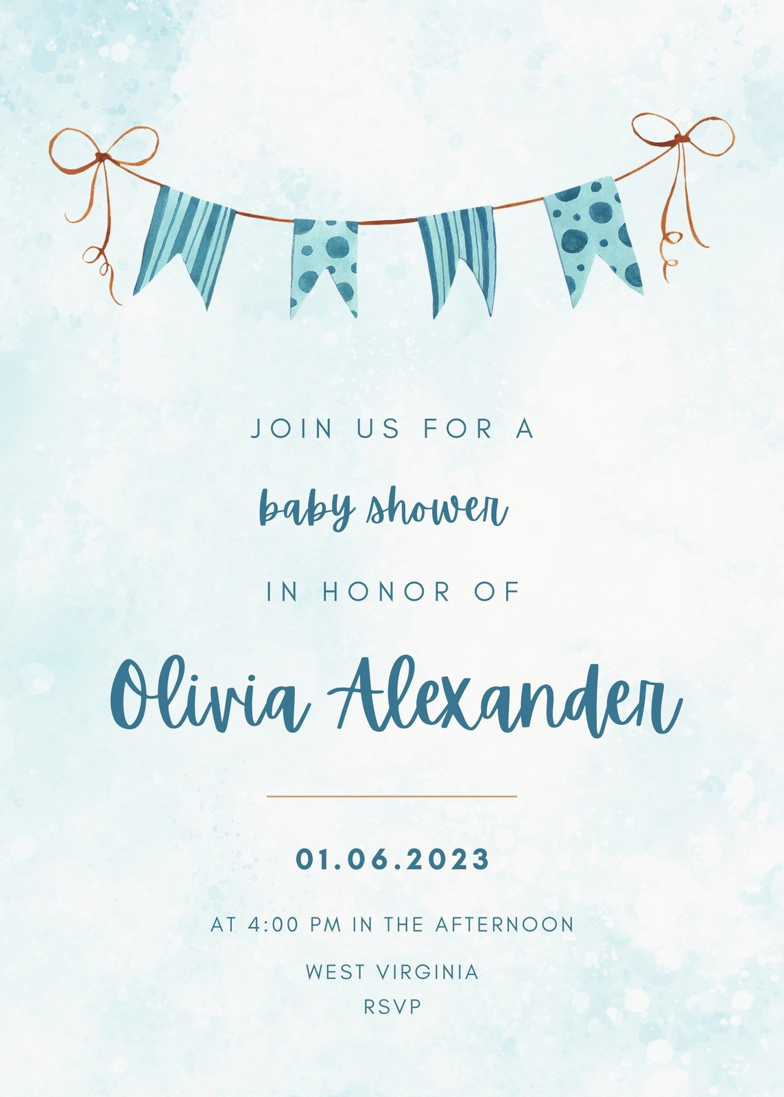 Free And Customizable Baby Shower Templates with regard to Baby Invitations Printable Free