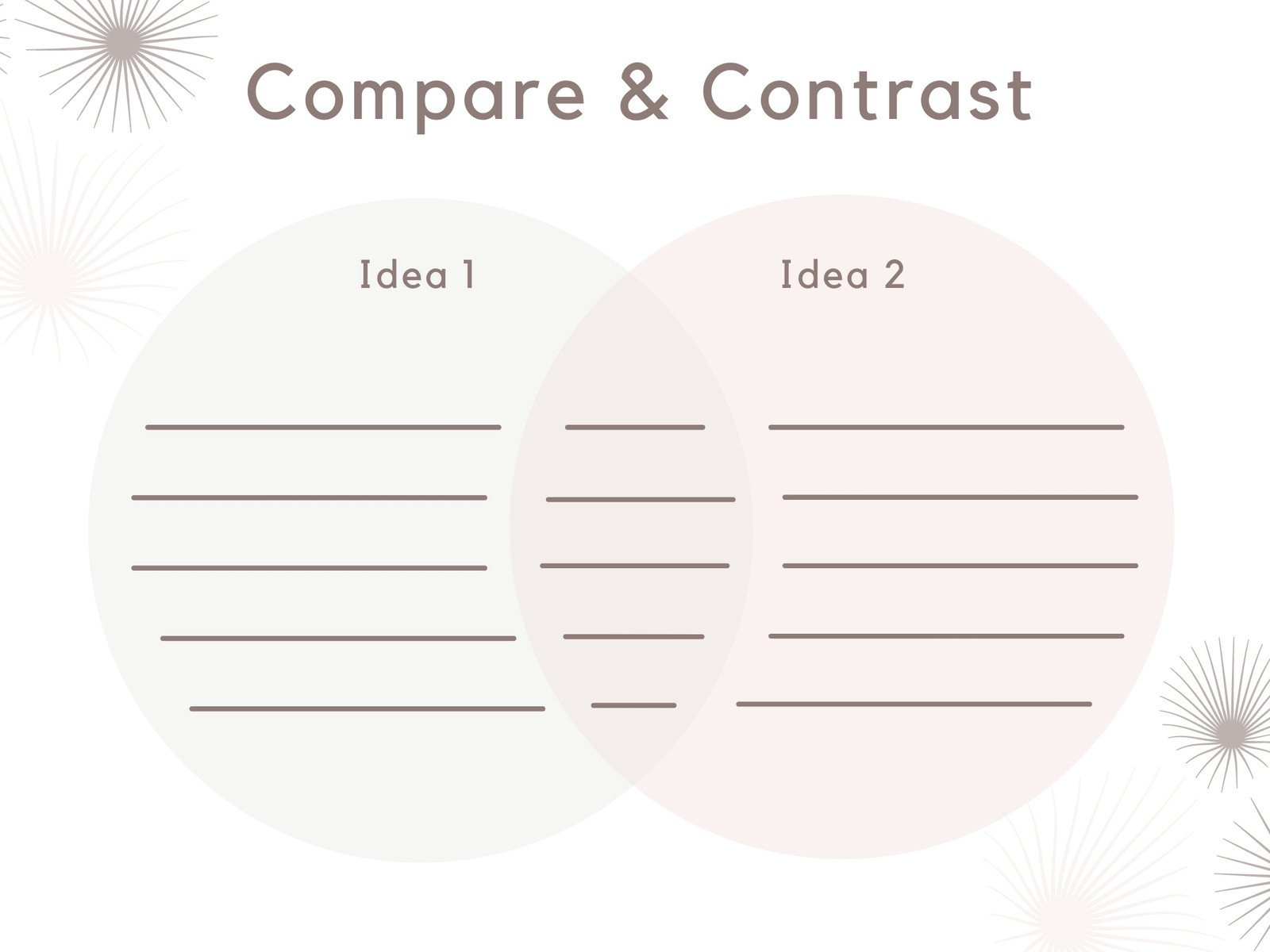 Free And Customizable Compare And Contrast Templates | Canva in Free Printable Compare And Contrast Graphic Organizer