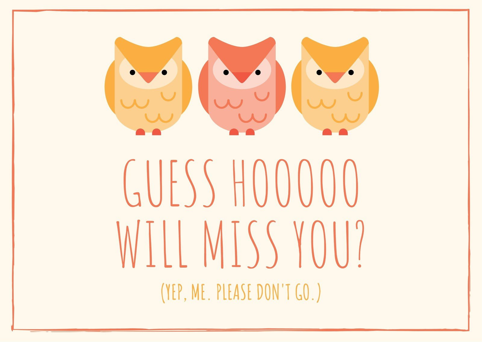 Free And Customizable Goodbye Templates pertaining to Free Printable Goodbye Cards