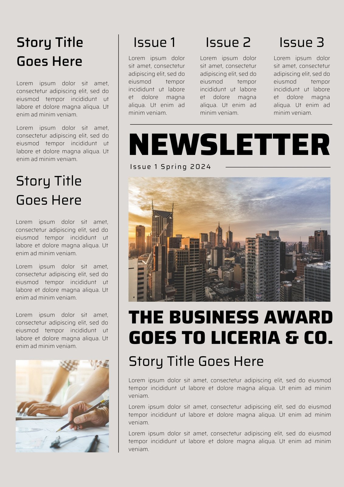 Free And Customizable Professional Newsletter Templates | Canva pertaining to Free Printable Newsletter Templates