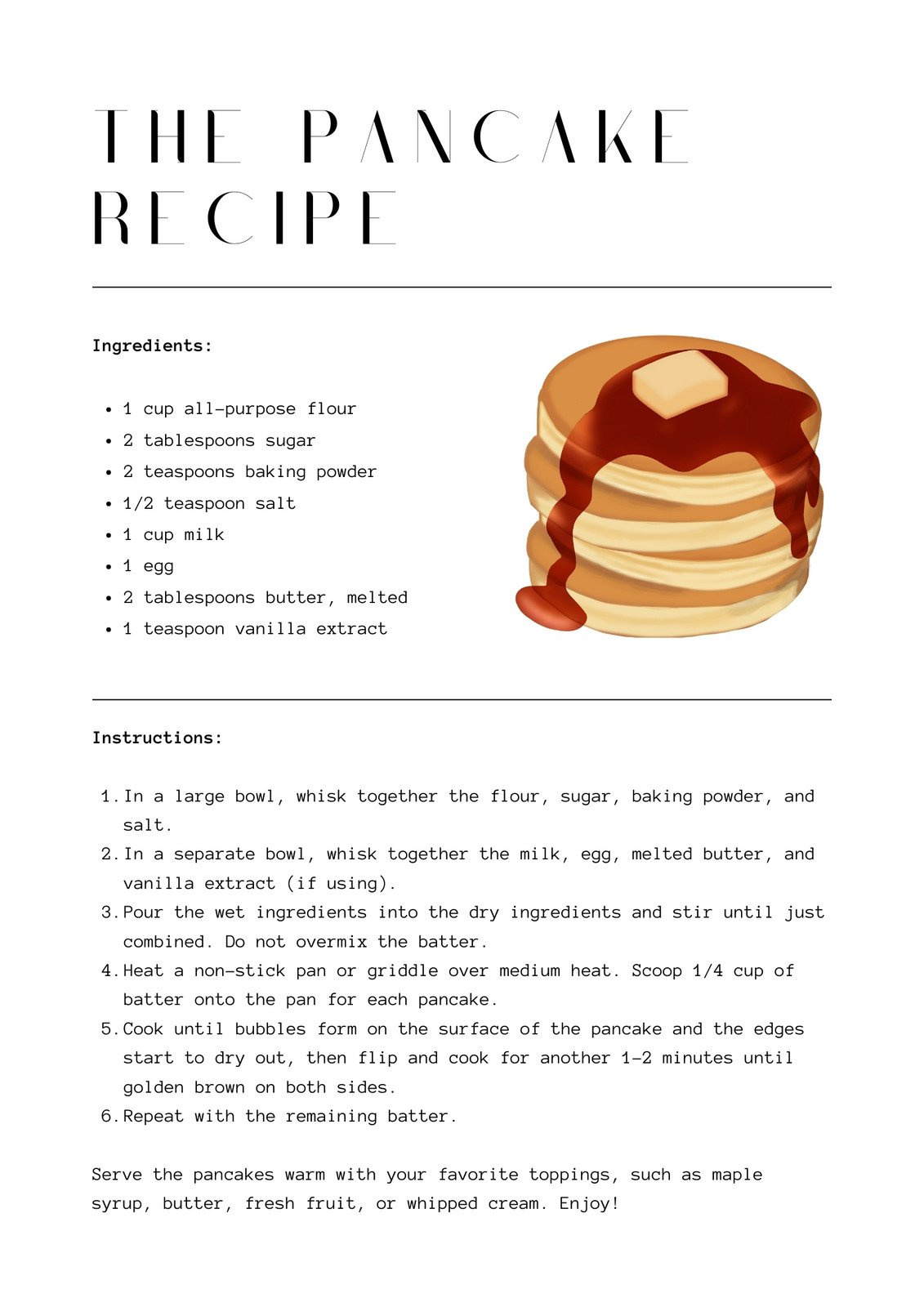 Free And Customizable Recipe Templates | Canva intended for Free Printable Dessert Recipes
