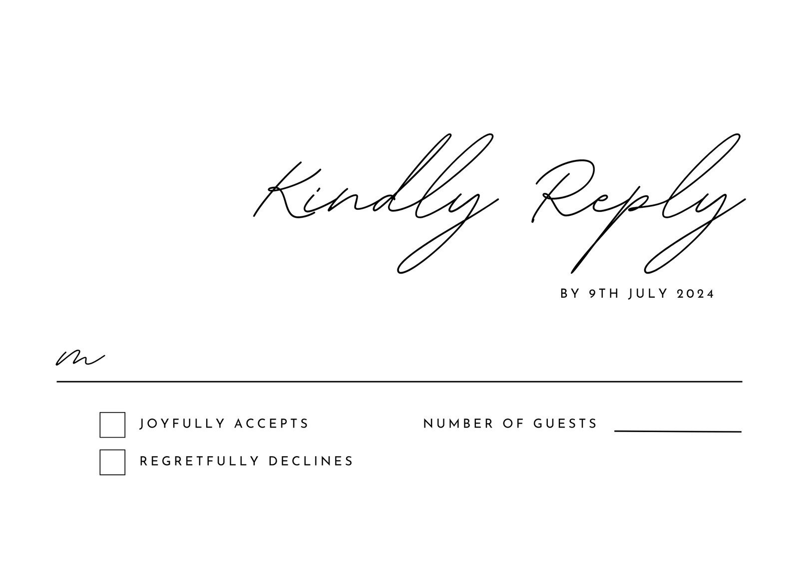 Free And Customizable Rsvp Templates | Canva in Free Printable Rsvp