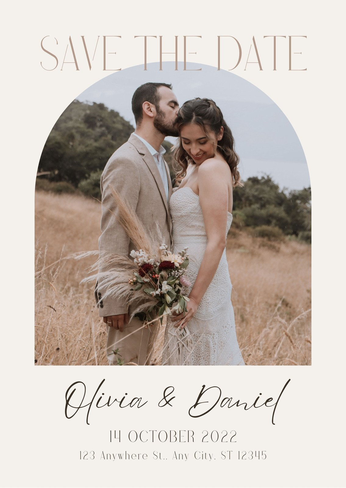Free And Customizable Save The Date Templates | Canva inside Free Printable Save The Date