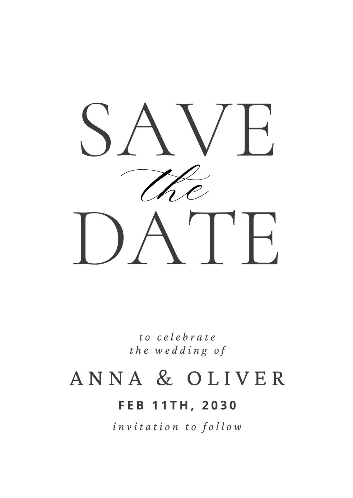 Free And Customizable Save The Date Templates | Canva throughout Free Printable Save The Date