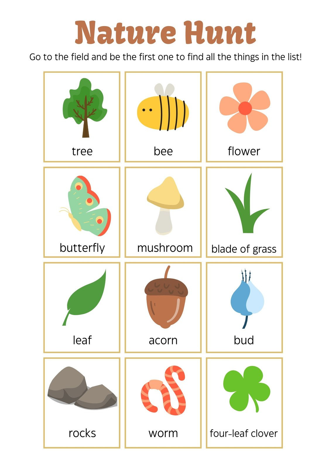 Free And Customizable Scavenger Hunt Templates regarding Free Printable Treasure Hunt Games