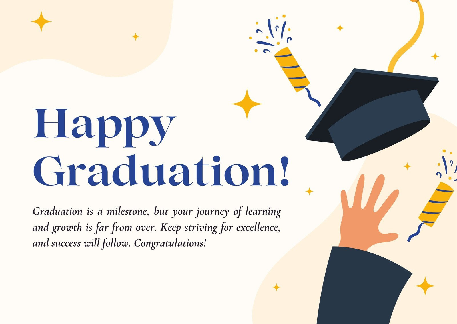 Free And Printable Custom Graduation Card Templates | Canva inside Free Printable Graduation Cards