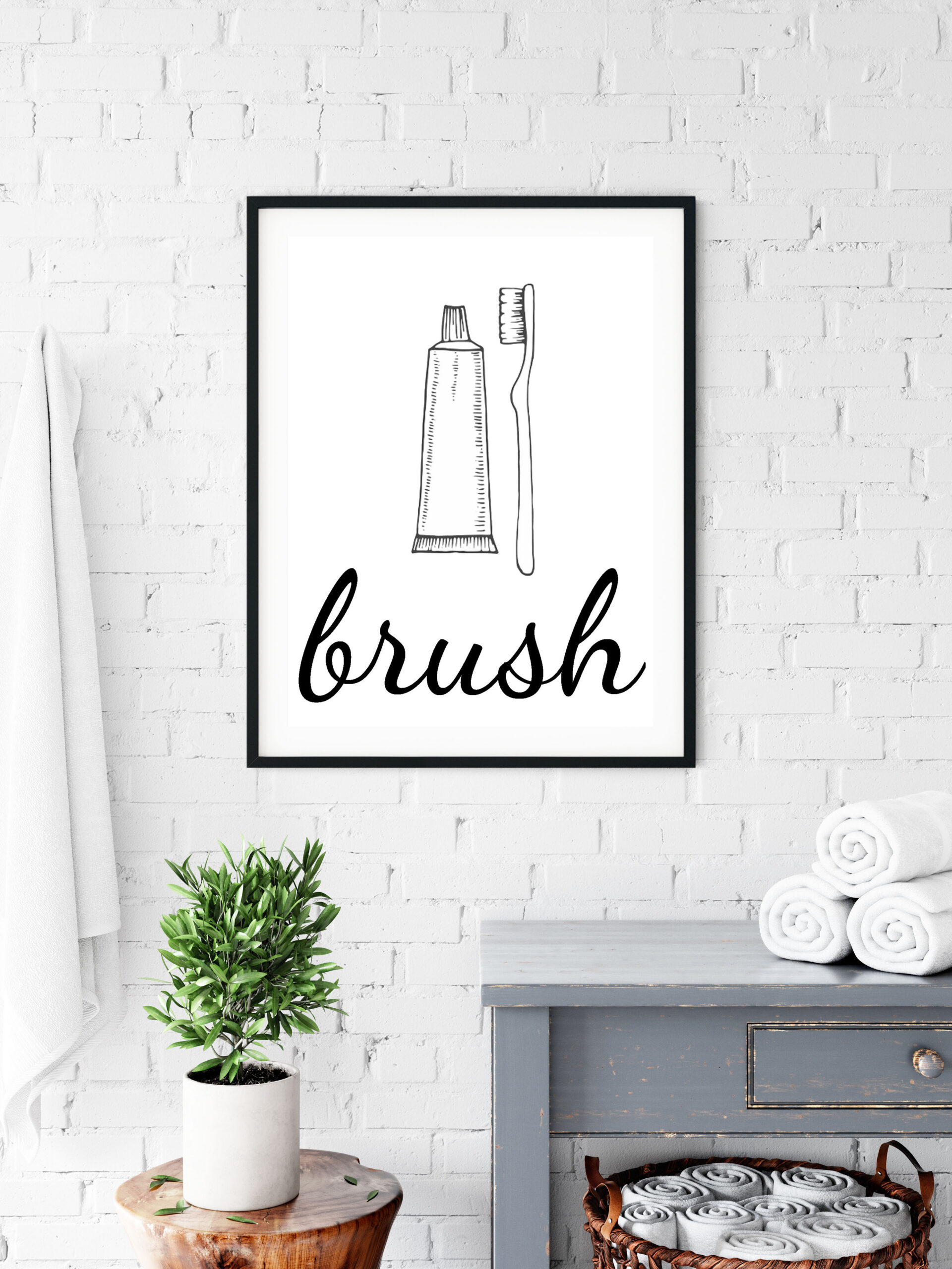 Free Bathroom Printables! – Welsh Design Studio for Free Printable Wall Art For Bathroom