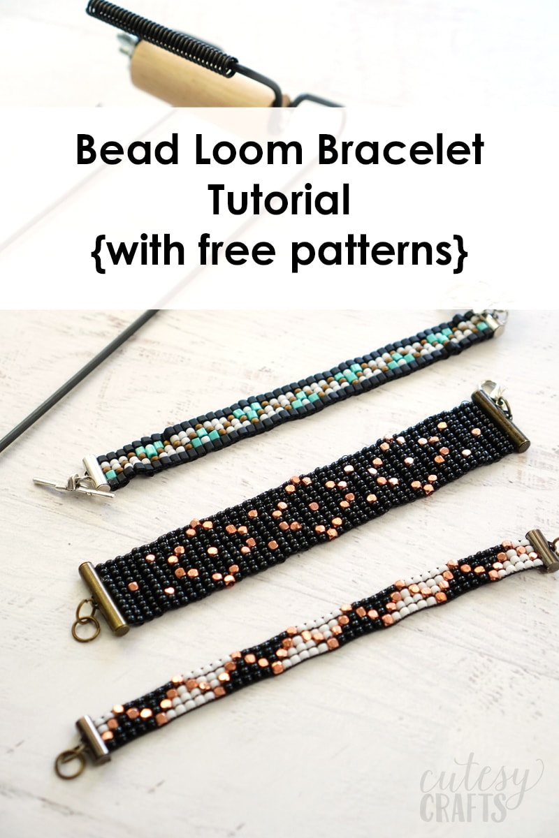 Free Bead Loom Patterns &amp;amp; Bracelet Ideas - Cutesy Crafts within Free Printable Loom Bracelet Patterns