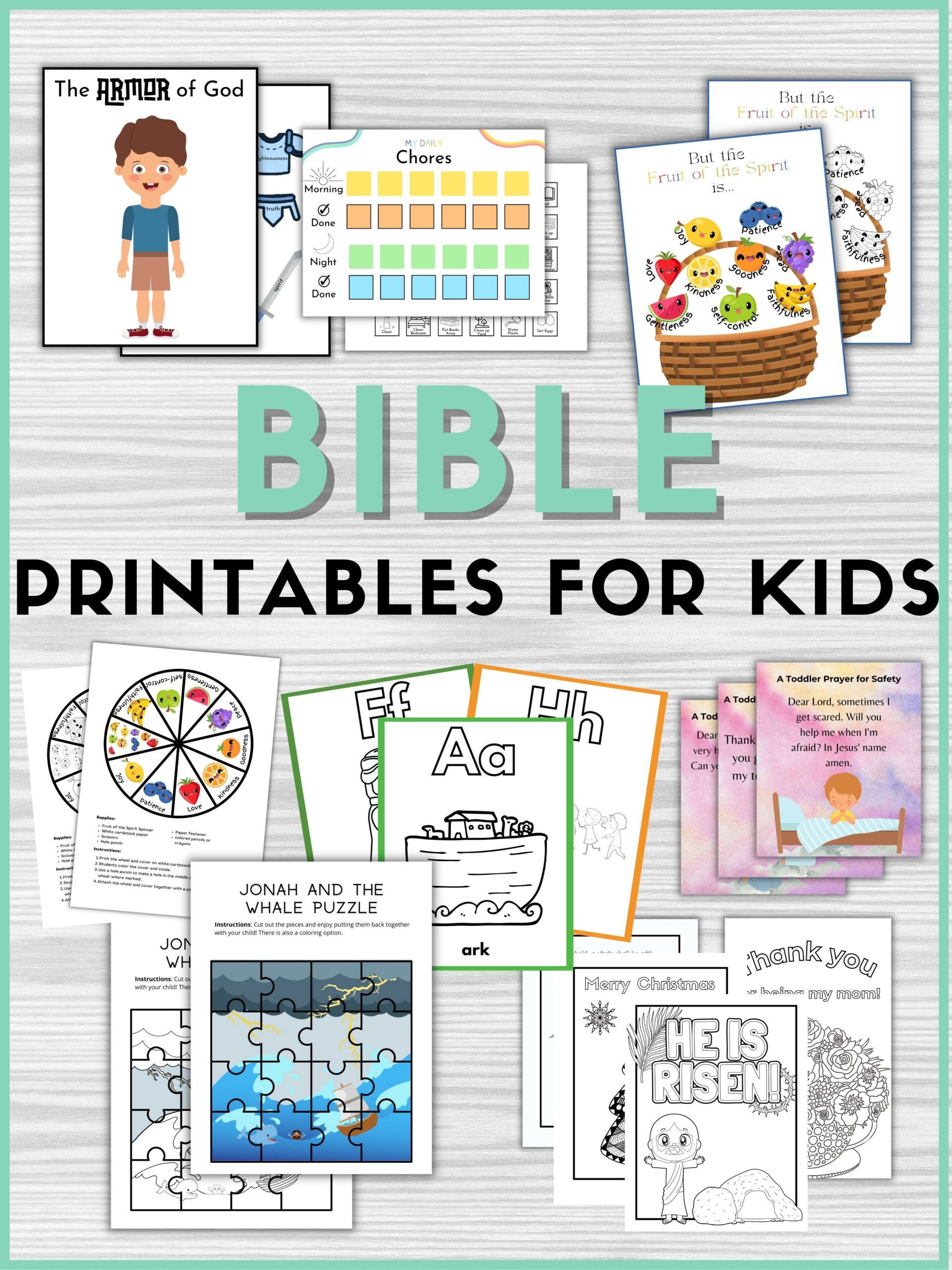 Free Bible Printables For Kids | Healing Home within Free Printable Bible Stories For Youth