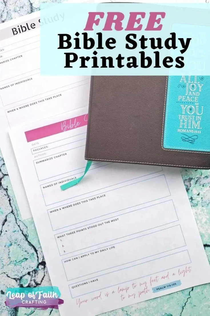 Free Bible Study Printables For Any Part Of The Bible! - Leap Of pertaining to Free Printable Bible Studies For Men