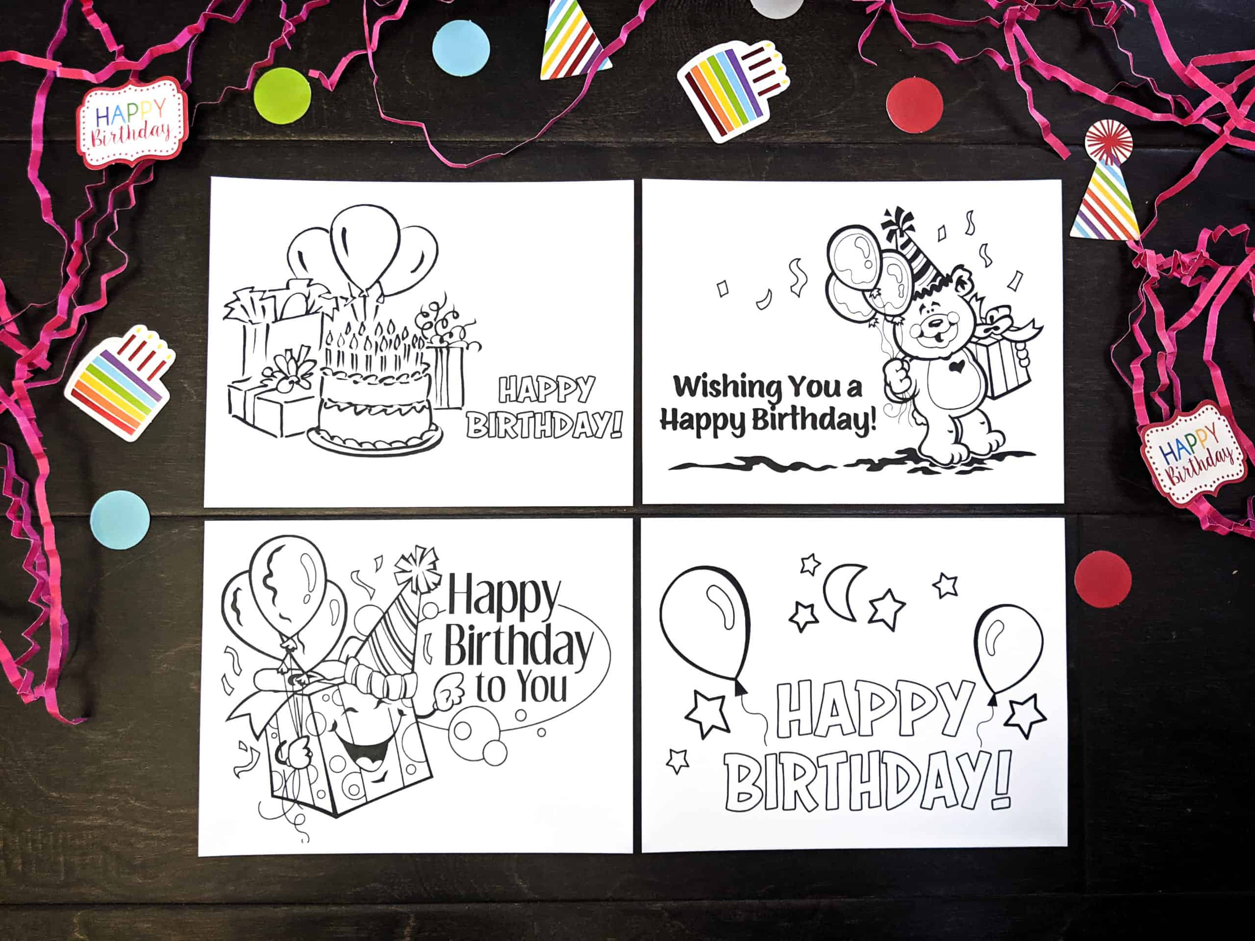 Free Birthday Cards | Children&amp;#039;S Worship Bulletins Blog with regard to Free Printable Birthday Cards For Kids