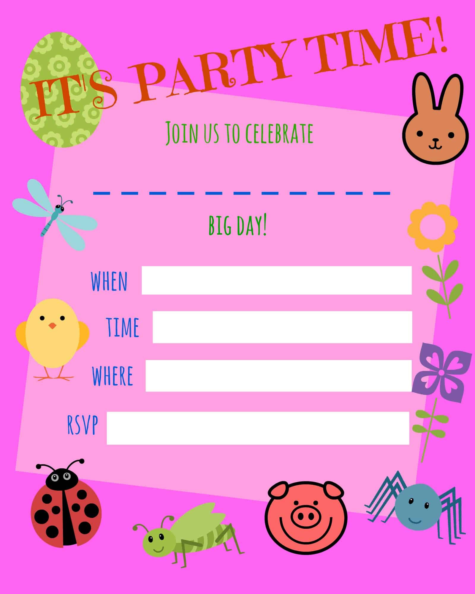 Free Birthday Invitations For Girls And How To Create Printables for American Girl Party Invitations Free Printable