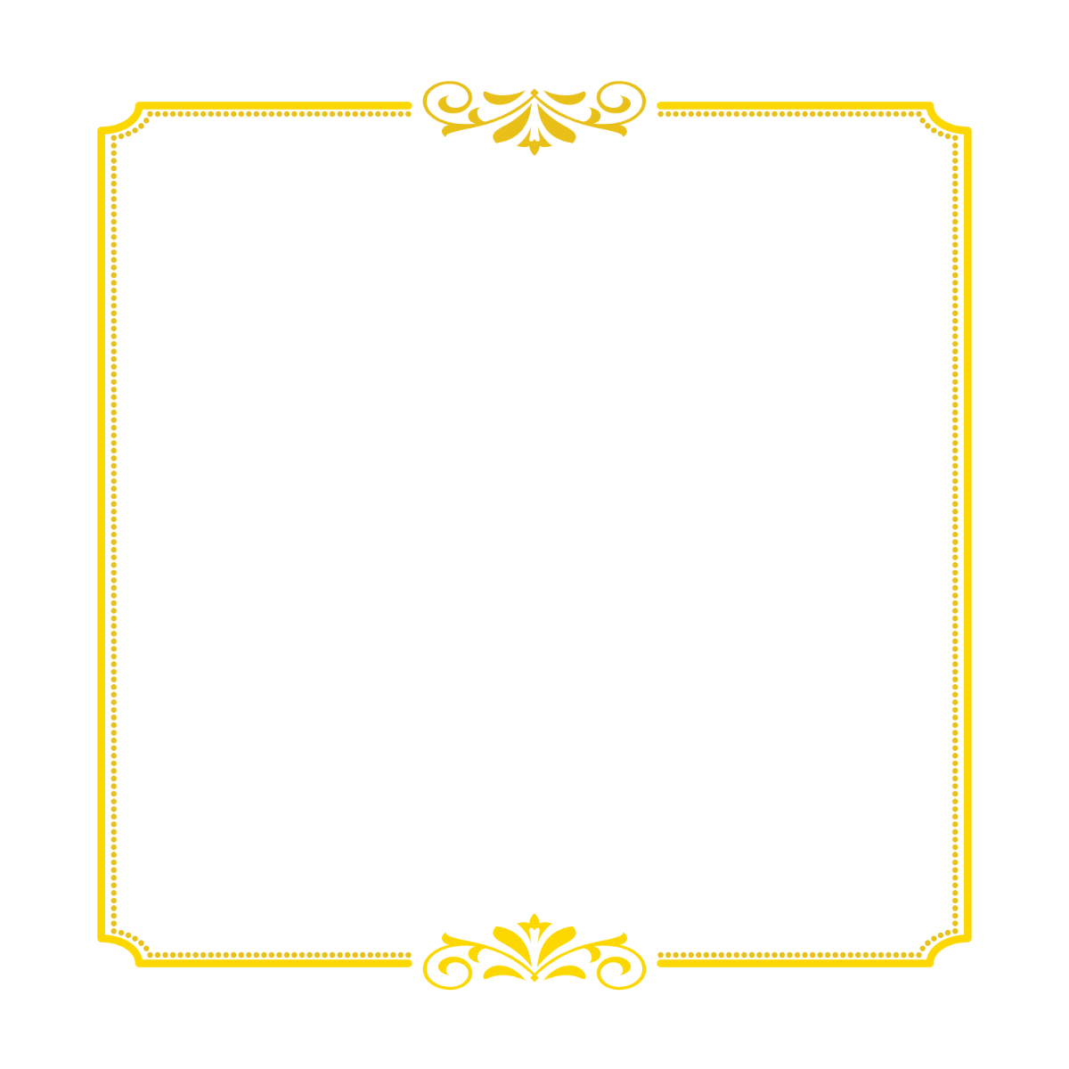 Free Border Clipart Png To Customize And Download inside Free Printable Clip Art Borders