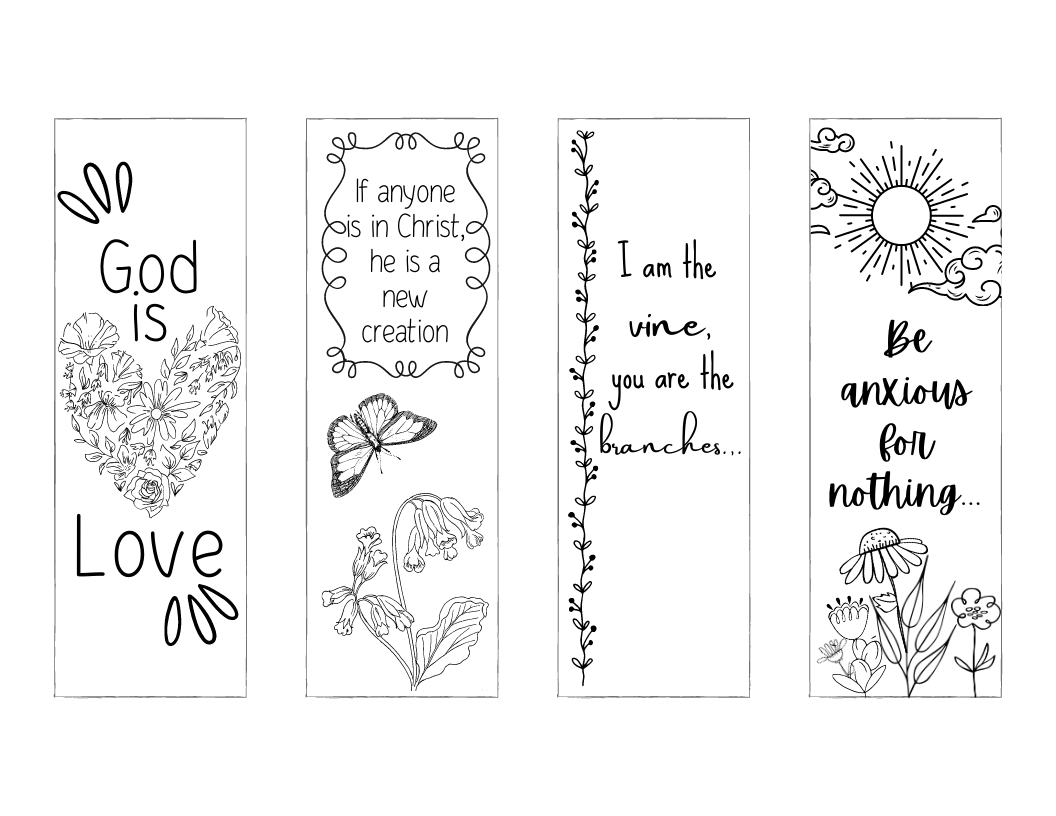 Free Christian Bookmarks To Print And Color! - Worksheets Library with regard to Free Printable Religious Easter Bookmarks