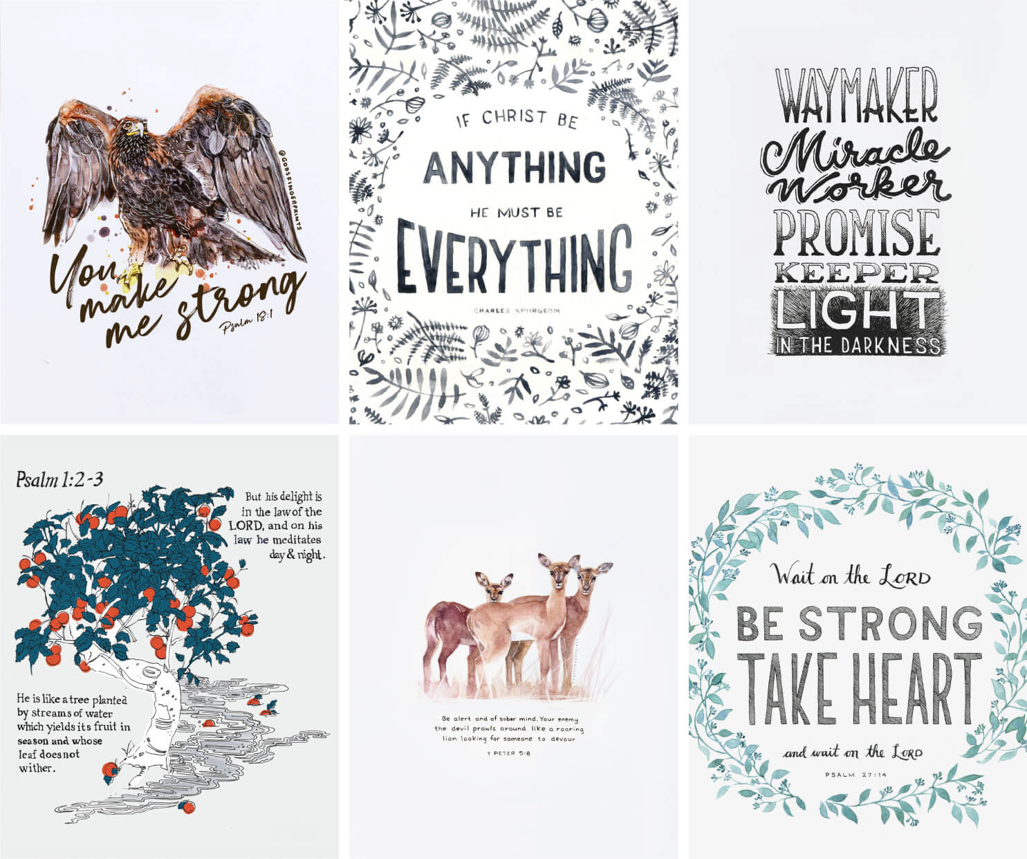 Free Christian Wall Art (12 Printables) - Gods Fingerprints pertaining to Free Printable Christian Art