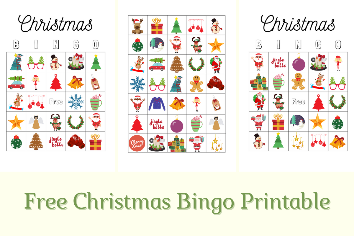 Free Christmas Bingo Game For All The Family This Festive Season intended for Free Christmas Bingo Game Printable