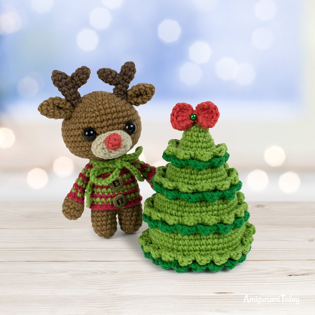 Free Christmas Tree Crochet Pattern - Amigurumi Today with regard to Free Printable Christmas Crochet Patterns
