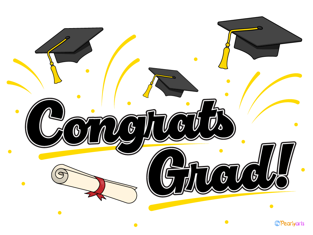 Free Congrats Grad Clipart (Royalty-Free) | Pearly Arts in Graduation Clip Art Free Printable