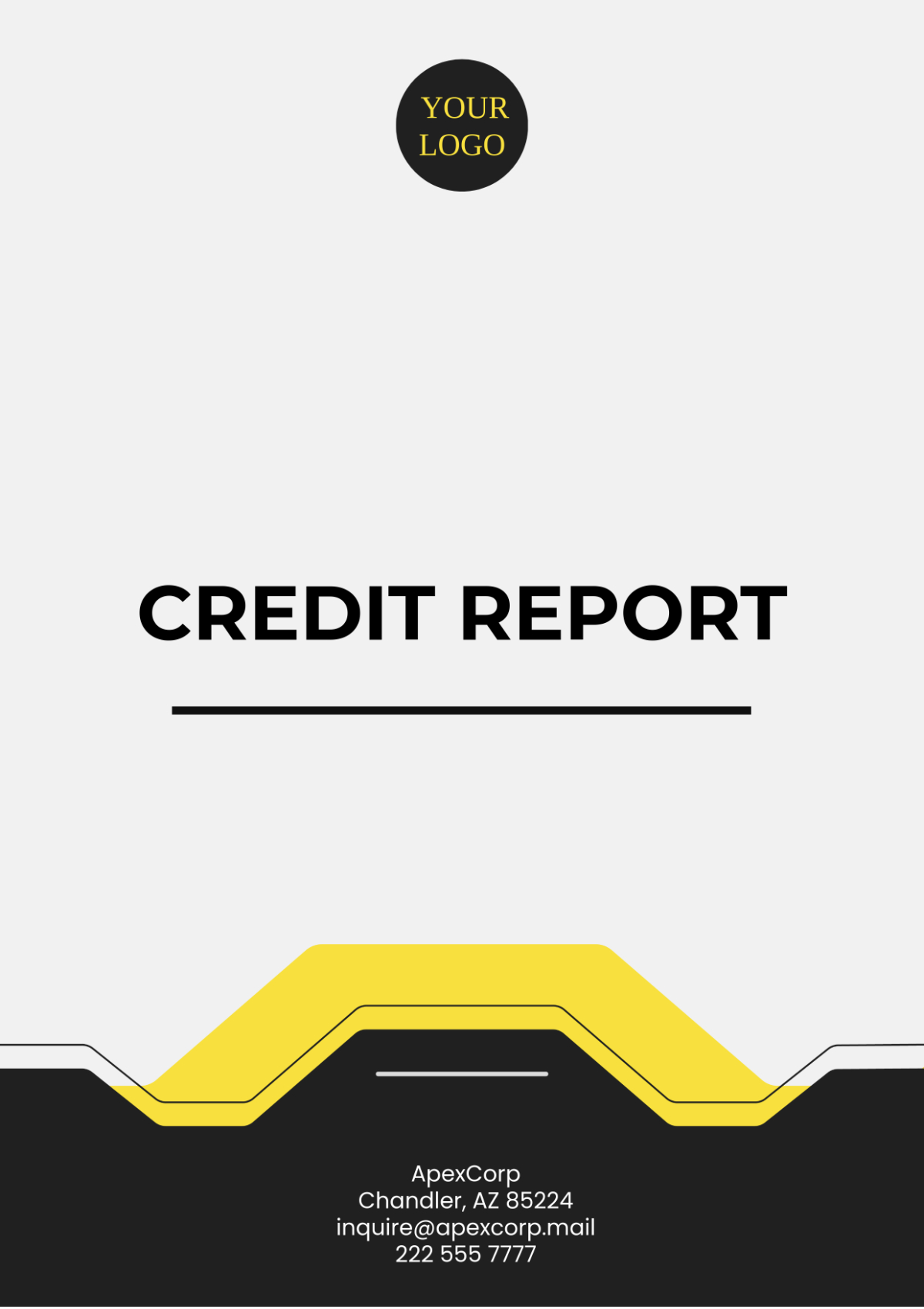 Free Credit Report Templates To Edit Online And Print inside Free Printable Credit Report