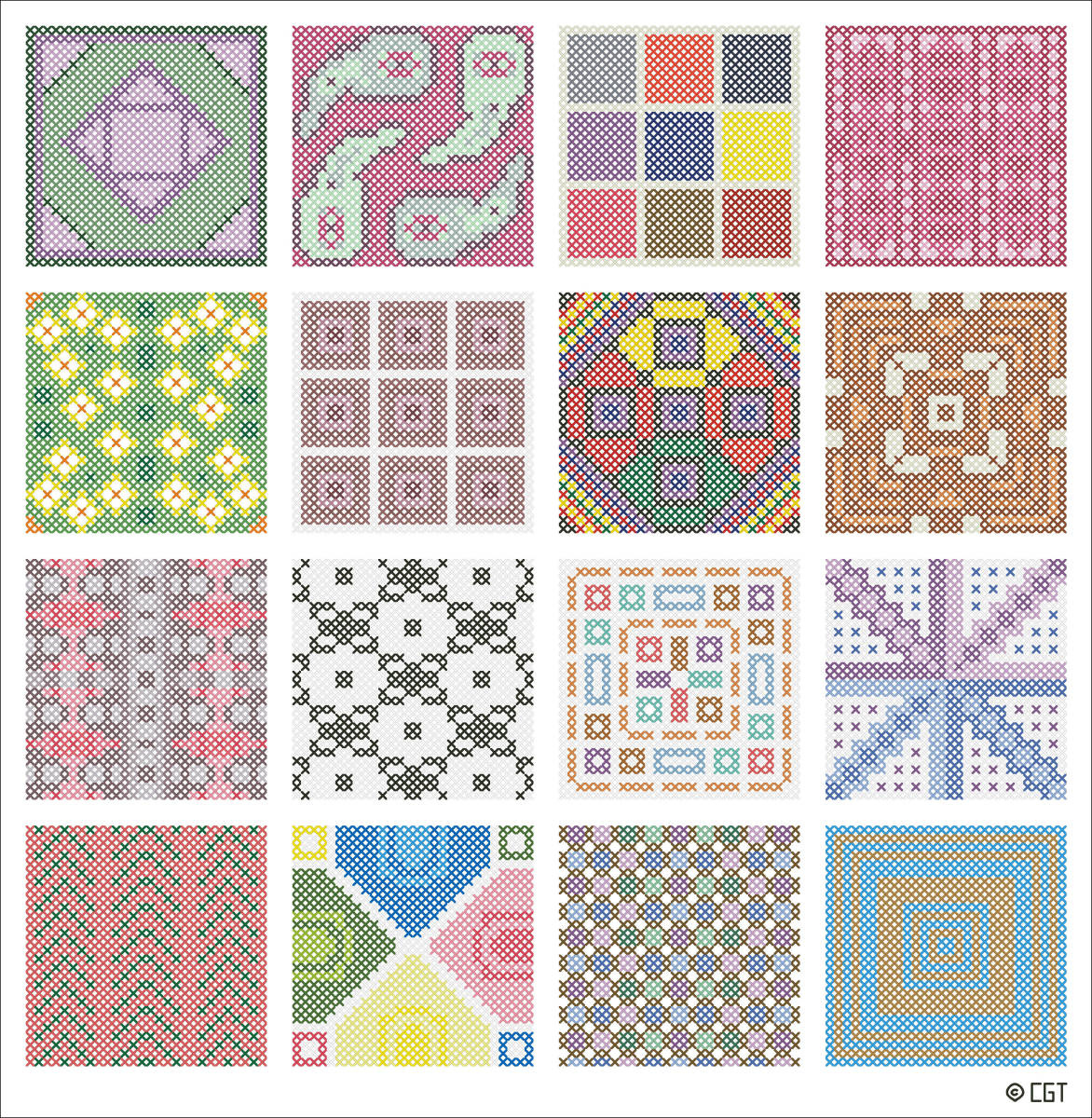 Free Cross Stitch Patterns Online - Hubpages regarding Needlepoint Patterns Free Printable