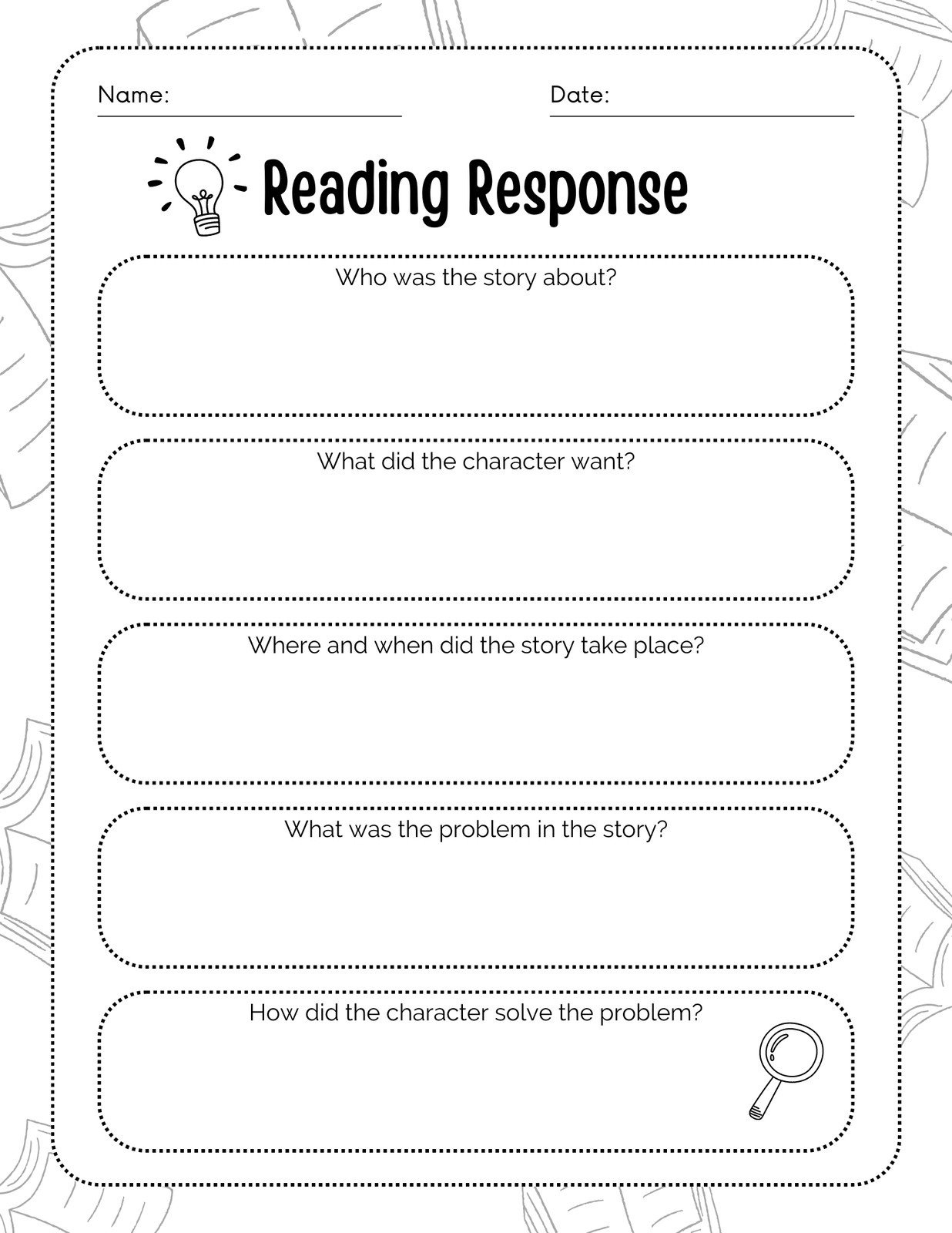 Free Custom And Printable Reading Worksheet Templates | Canva in Free Printable Reading Assessment Test