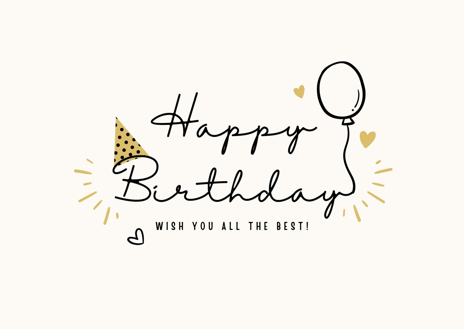 Free, Custom Printable Birthday Card Templates | Canva pertaining to Free Printable Happy Birthday Cards
