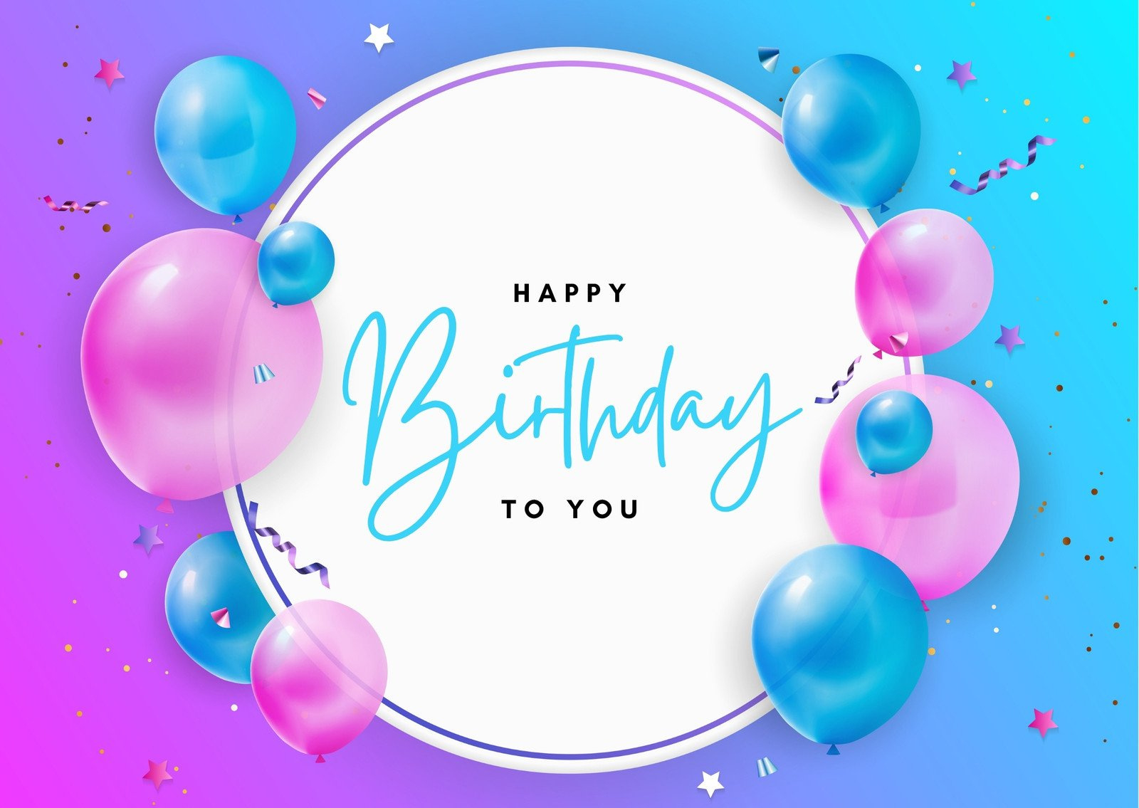 Free, Custom Printable Birthday Card Templates | Canva pertaining to Make Your Own Printable Birthday Cards Online Free