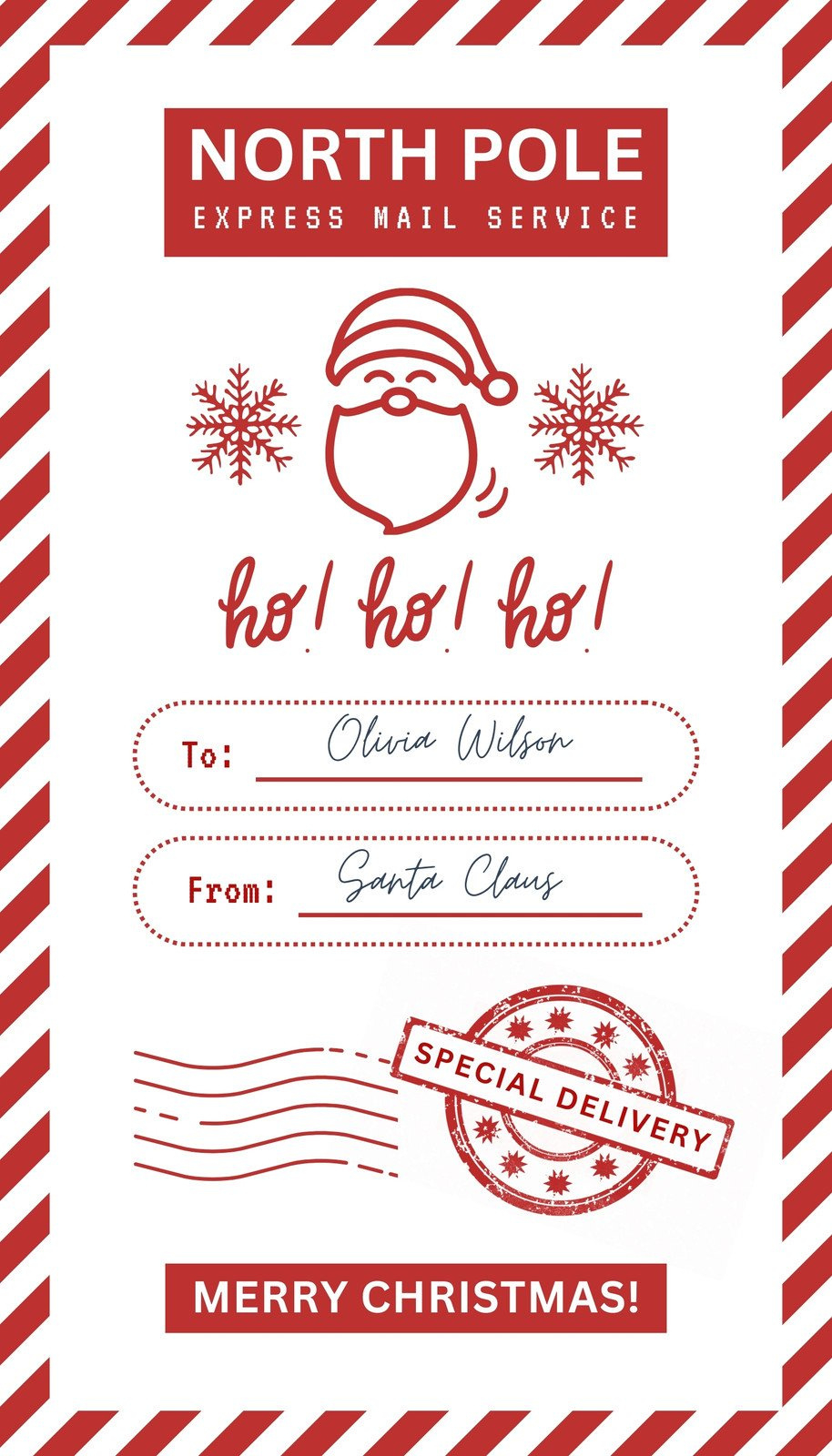 Free Custom Printable Christmas Tag Templates | Canva pertaining to Free Printable Editable Christmas Gift Tags