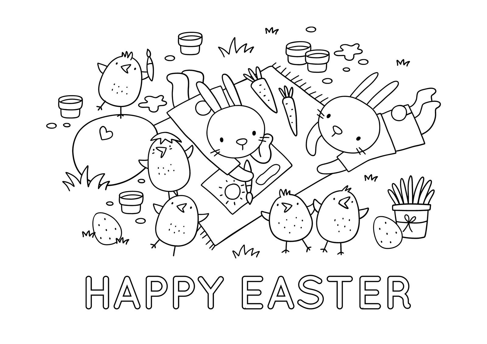 Free Custom Printable Easter Worksheet Templates | Canva with regard to Free Printable Easter Worksheets For 3Rd Grade