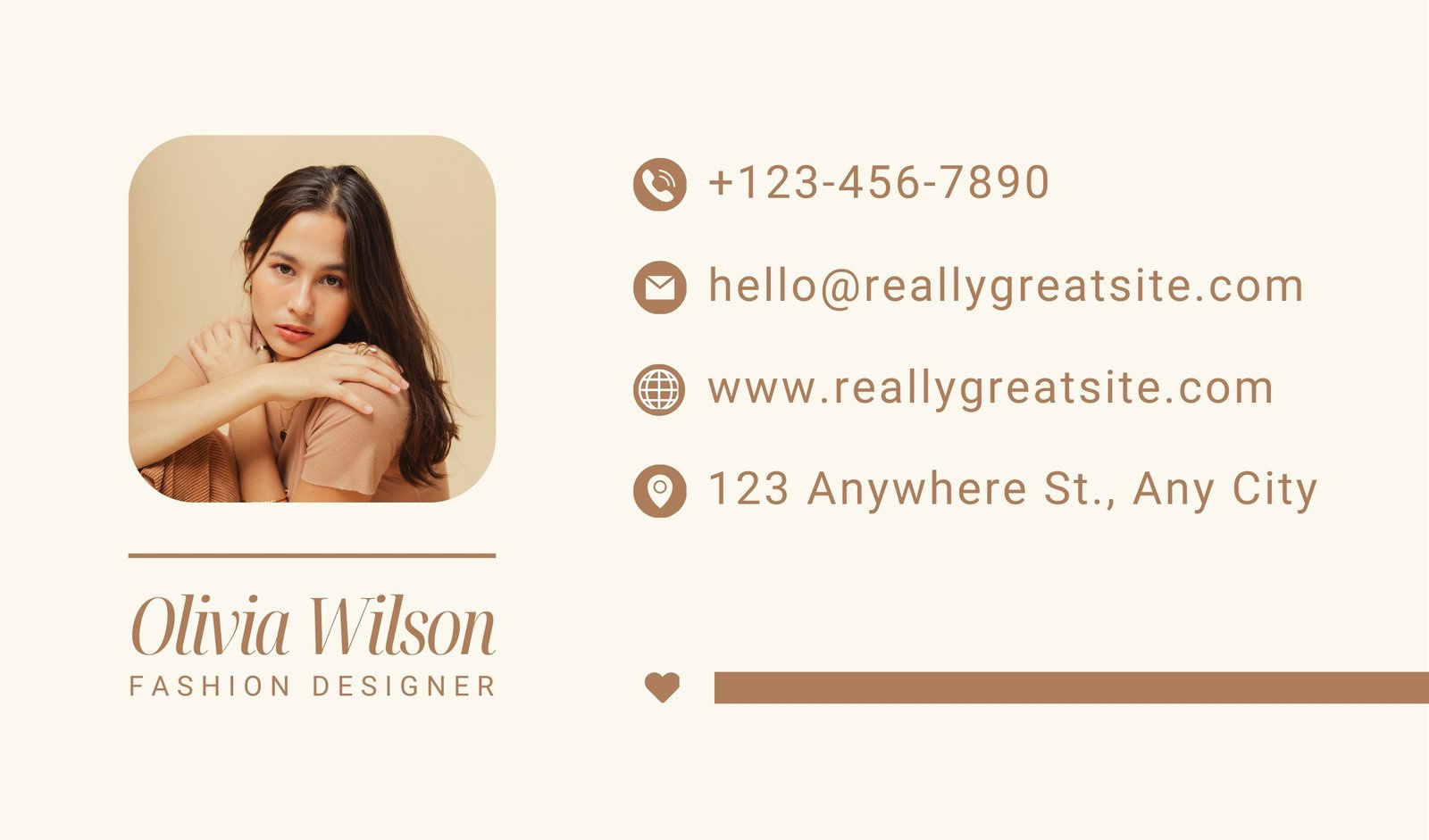 Free, Custom Printable Personal Business Cards | Canva with regard to Free Printable Personal Cards