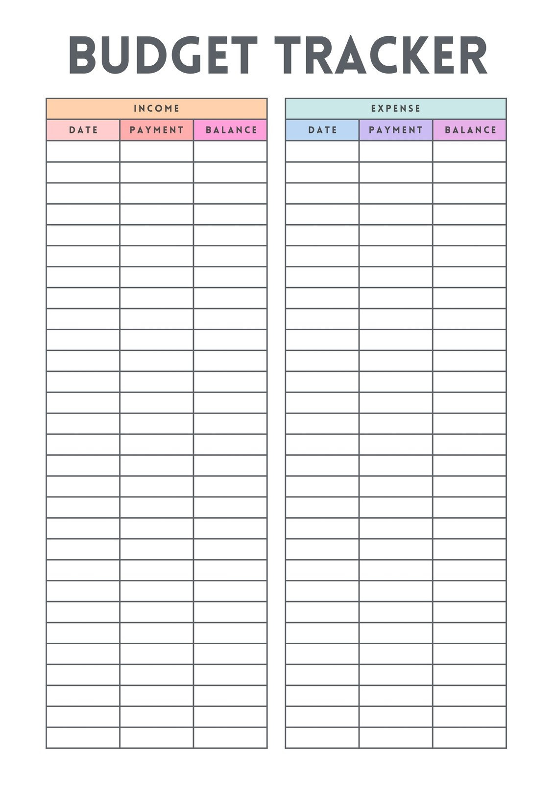 Free Customizable Finance Planner Templates | Canva pertaining to Free Printable Finance Sheets