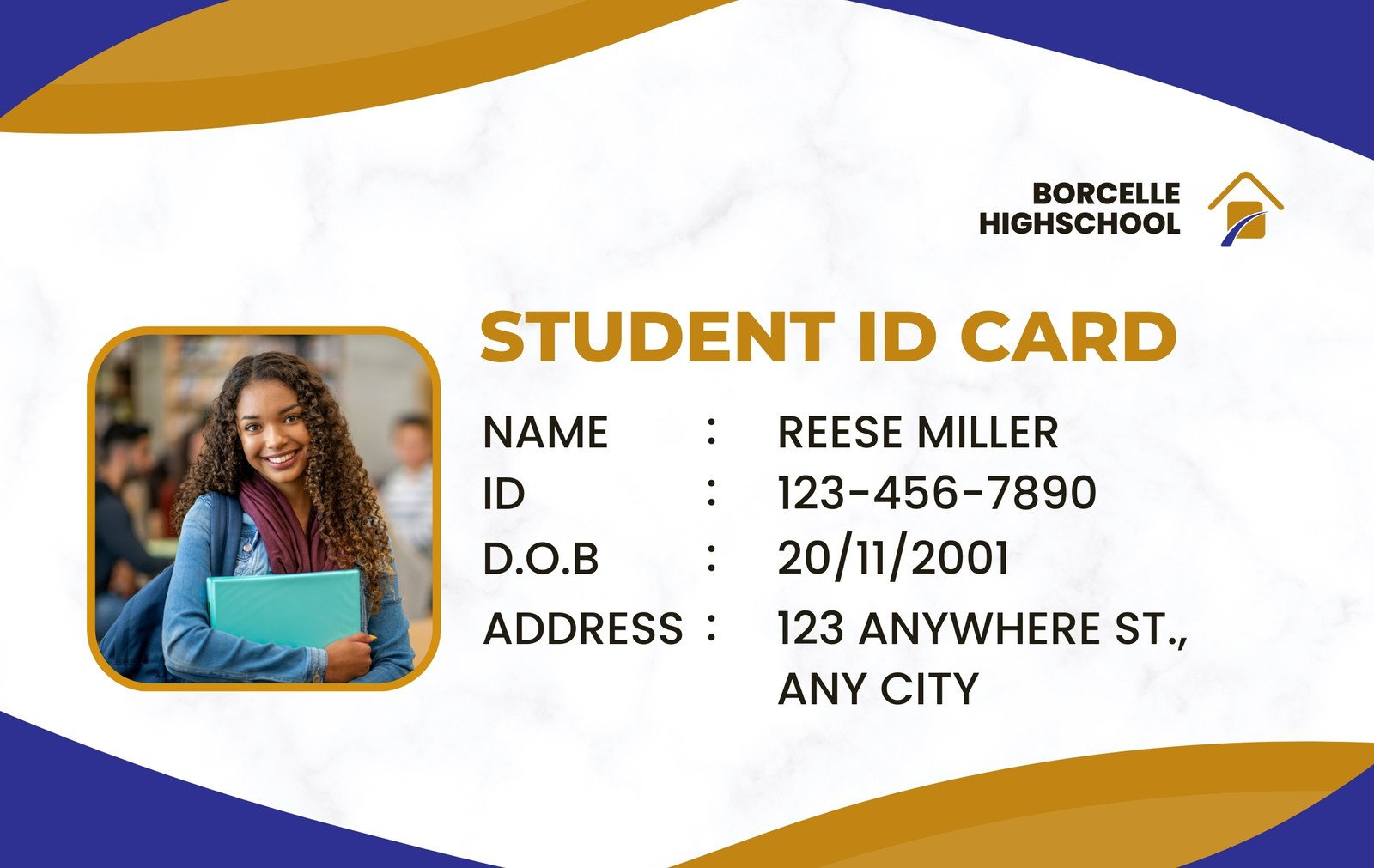 Free, Customizable, Professional Id Card Templates | Canva inside Free Printable Id Cards Templates