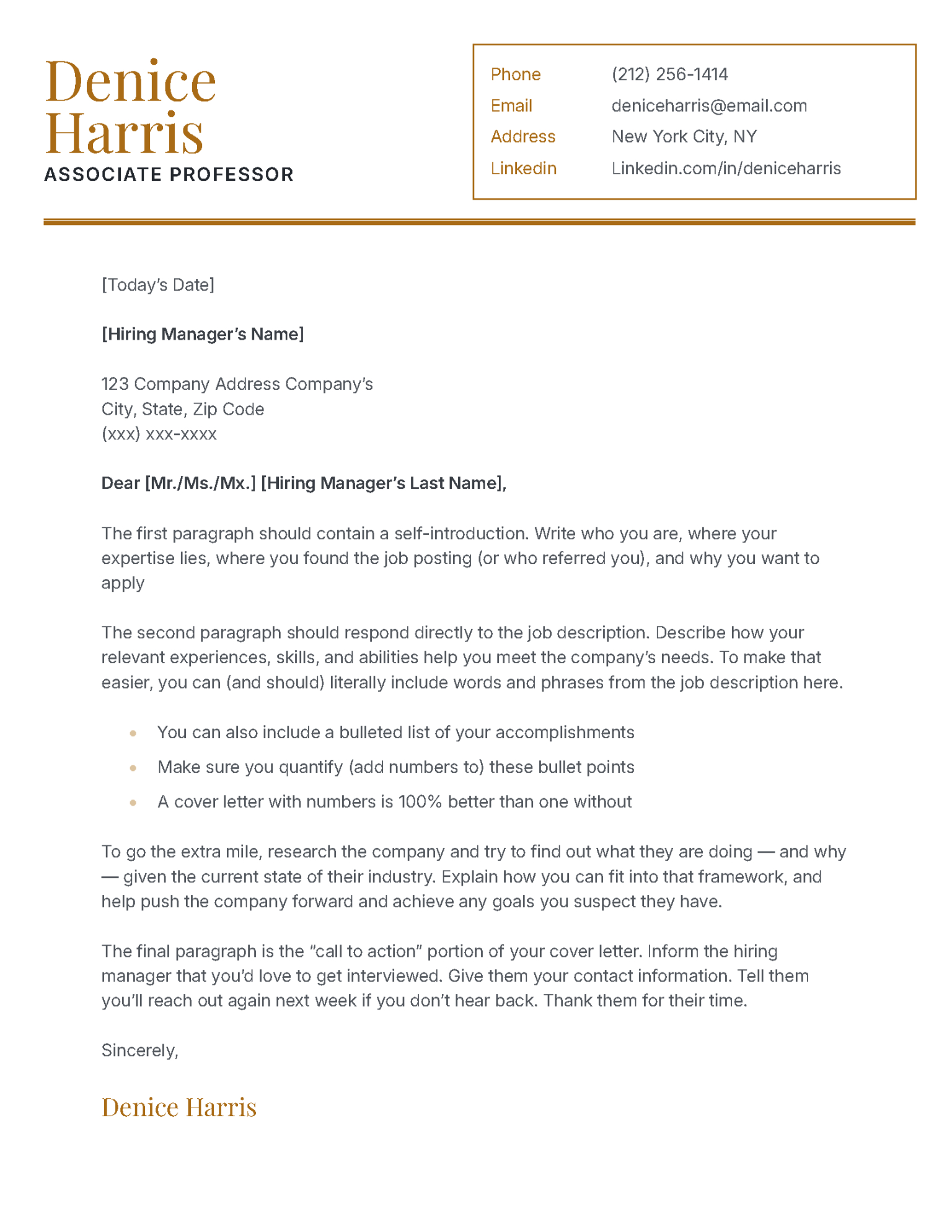 Free Cv Cover Letter Templates: Download For Word & G Docs within Free Printable Resume Cover Letter Templates